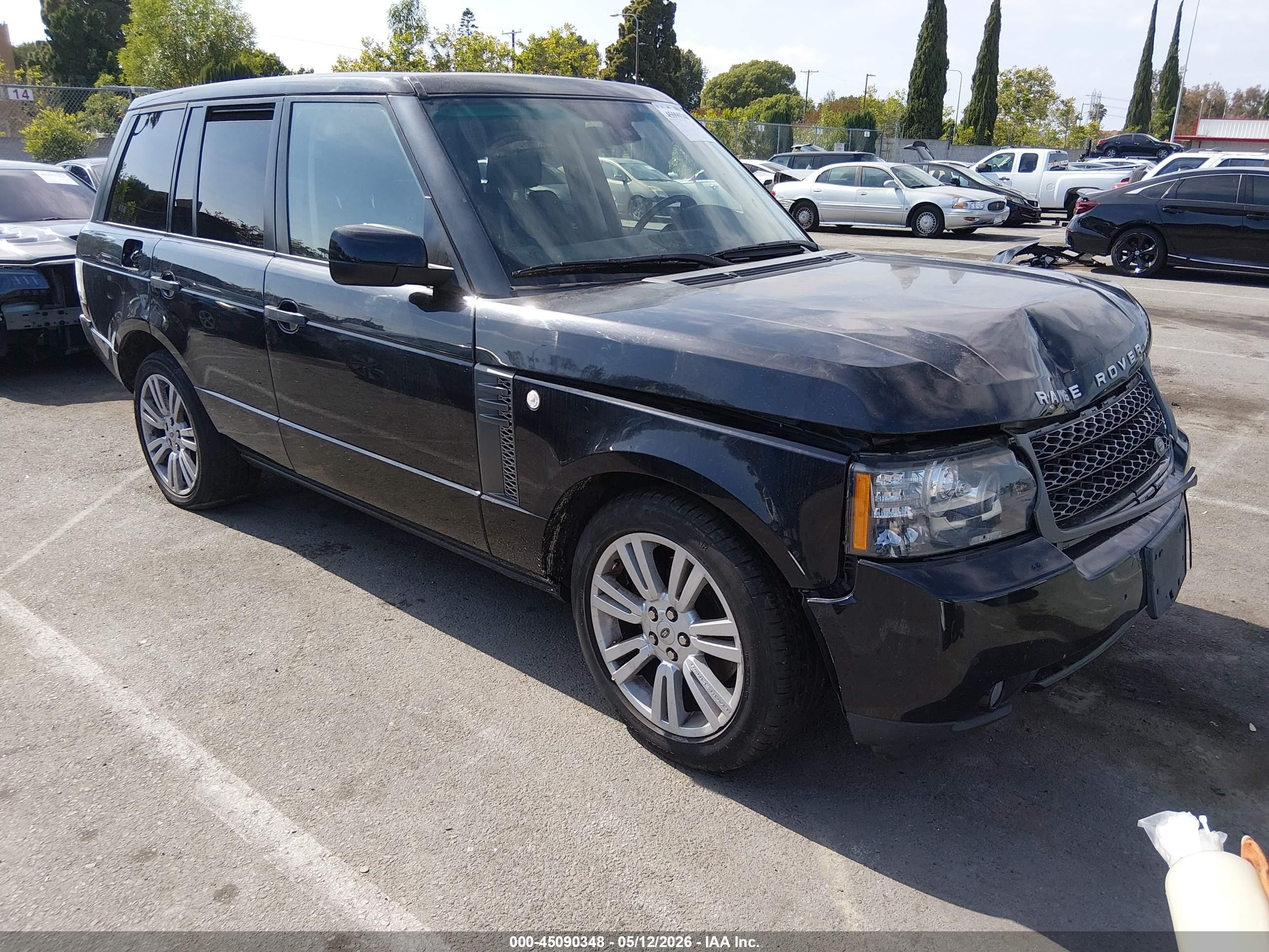 2011 Land Rover Range Rover HSE Lux, VIN SALMF1D49BA359811 — Front end