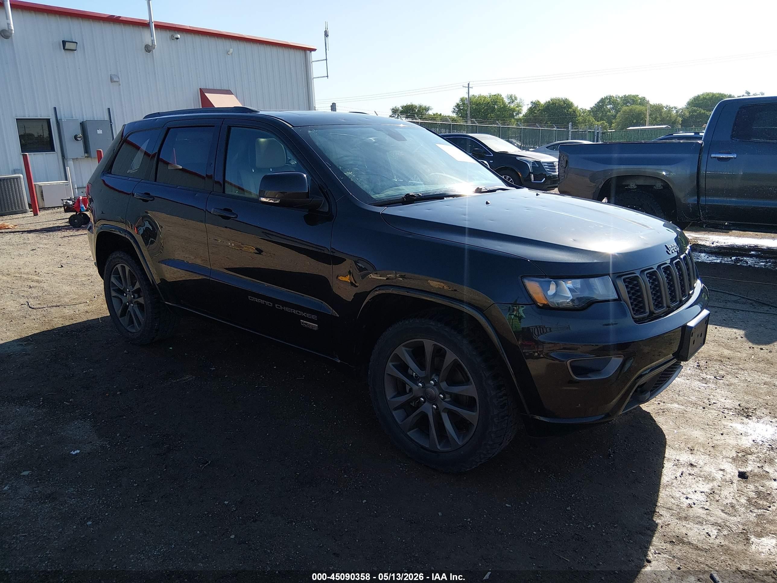 2016 Jeep Grand Cherokee Limited, VIN 1C4RJFBG7GC456961 — Hail