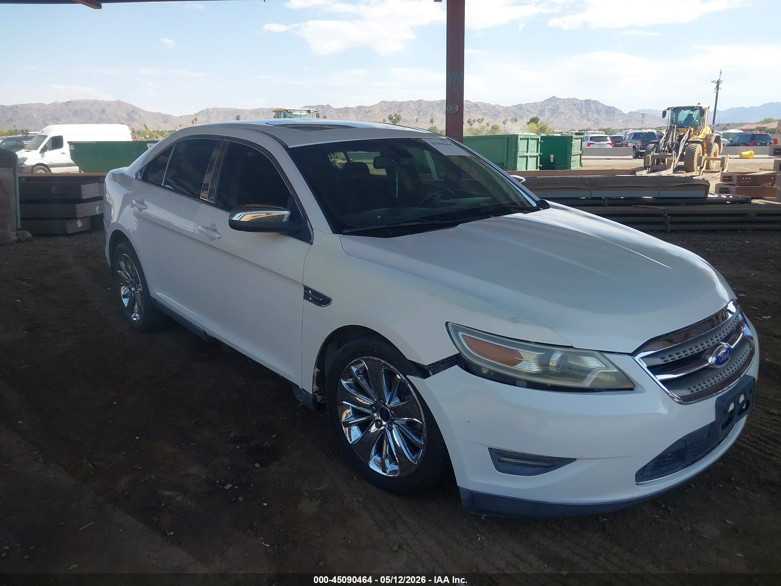 2010 Ford Taurus Limited, VIN 1FAHP2FW4AG149449 — Normal wear