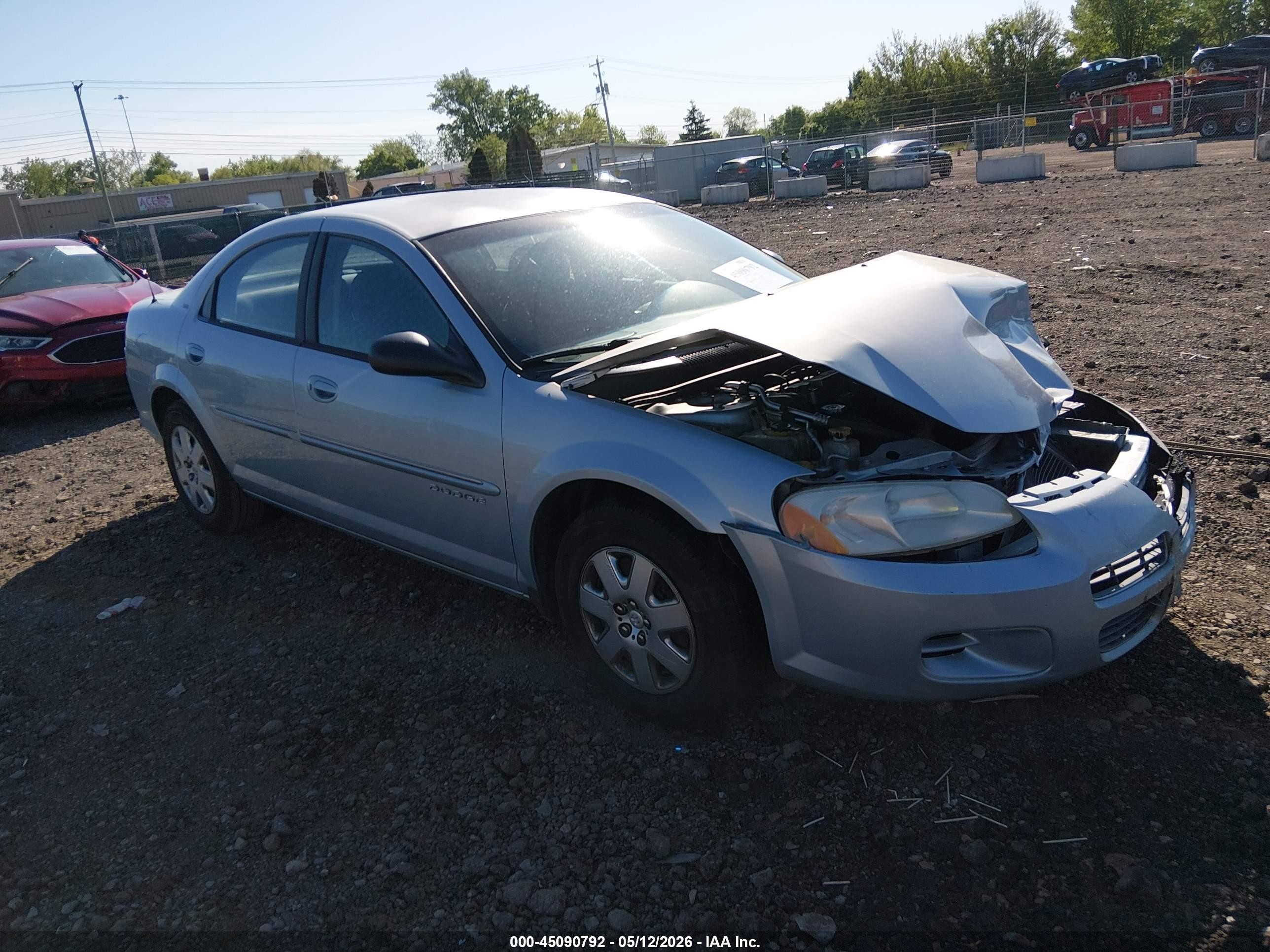 2001 Dodge Stratus SE, VIN 1B3EJ46X21N717701 — Перед