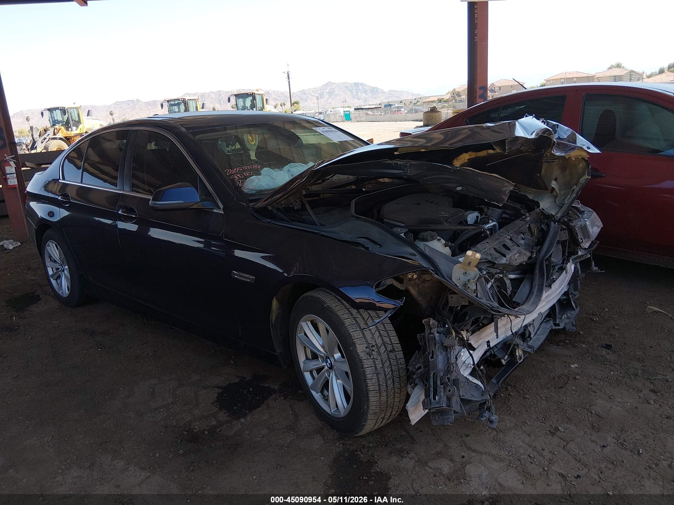 2014 BMW 5 Series 528i, VIN WBA5A5C52ED500441 — Front end