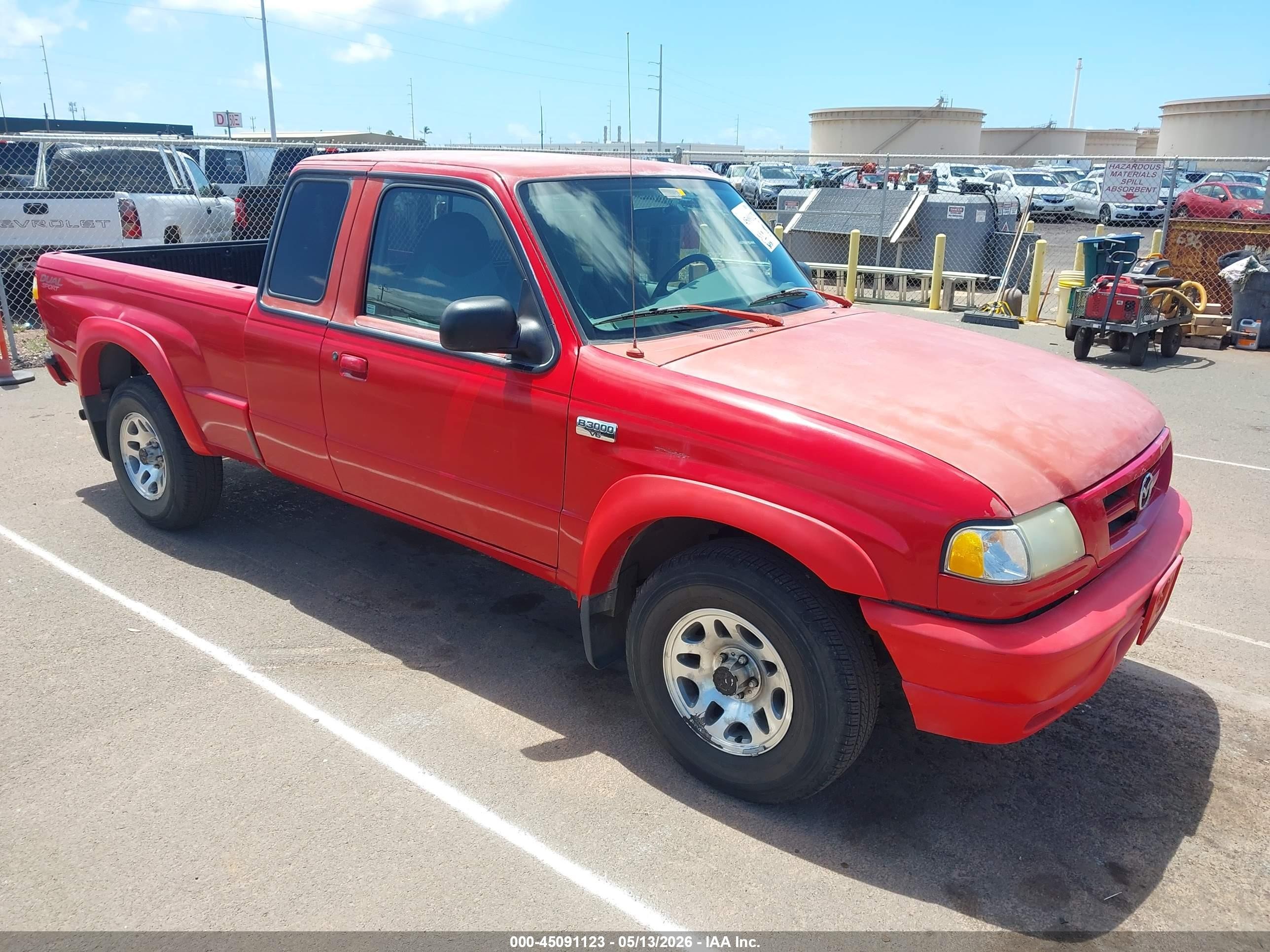 2002 Mazda B-Series DS, VIN 4F4YR16UX2TM03100 — Обычный износ