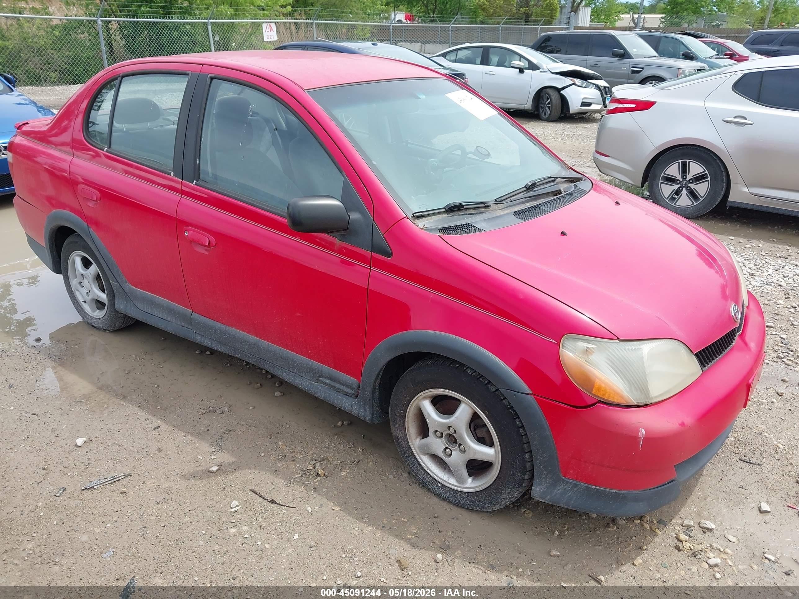 2002 Toyota ECHO, VIN JTDBT123020205463 — Normal wear