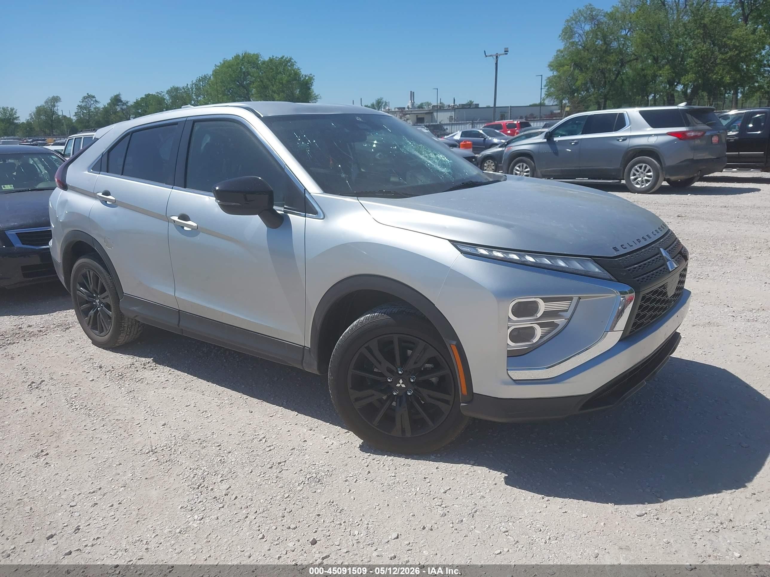 2024 Mitsubishi Eclipse Cross LE, VIN JA4ATVAA4RZ079465 — Hail