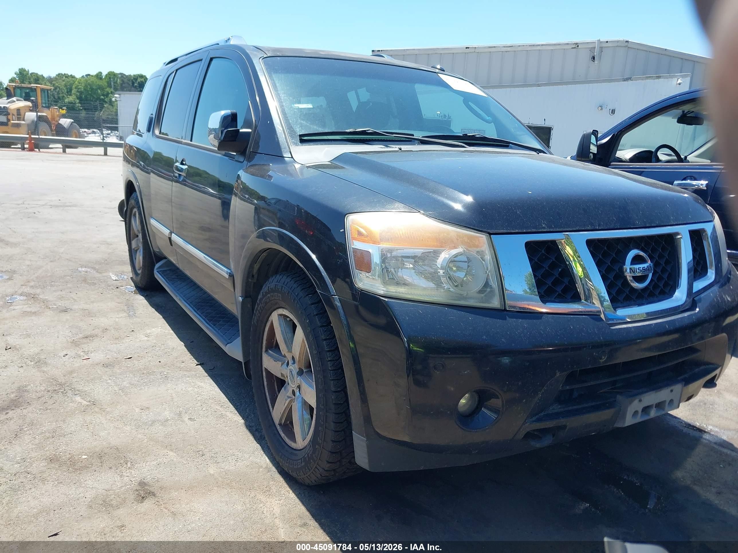 2011 Nissan Armada Platinum, VIN 5N1BA0NE5BN603974 — Normal wear