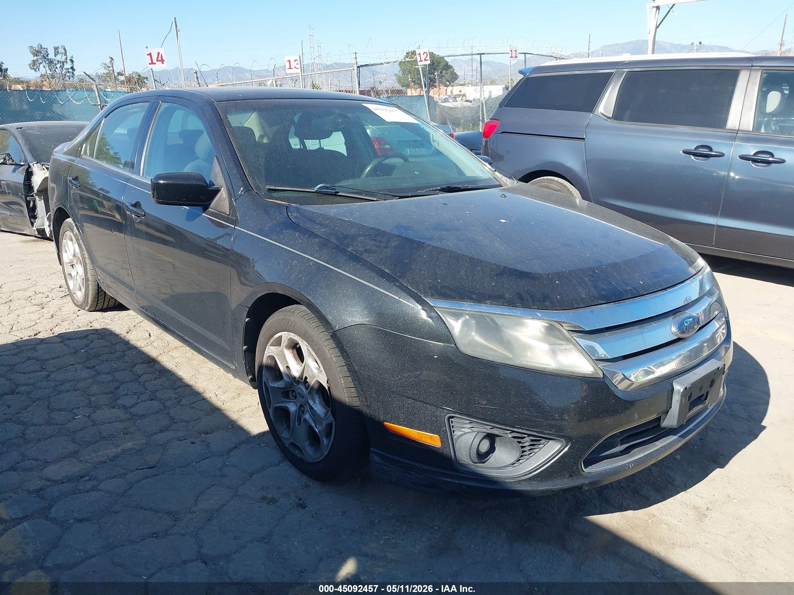 2010 Ford Fusion SE, VIN 3FAHP0HA1AR101518 — Normal wear
