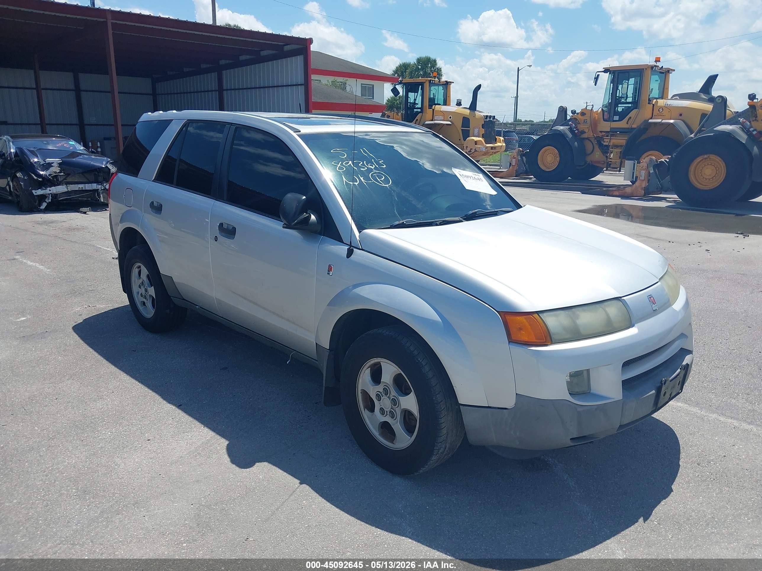 2004 Saturn VUE, VIN 5GZCZ43D04S893613 — Vandalism