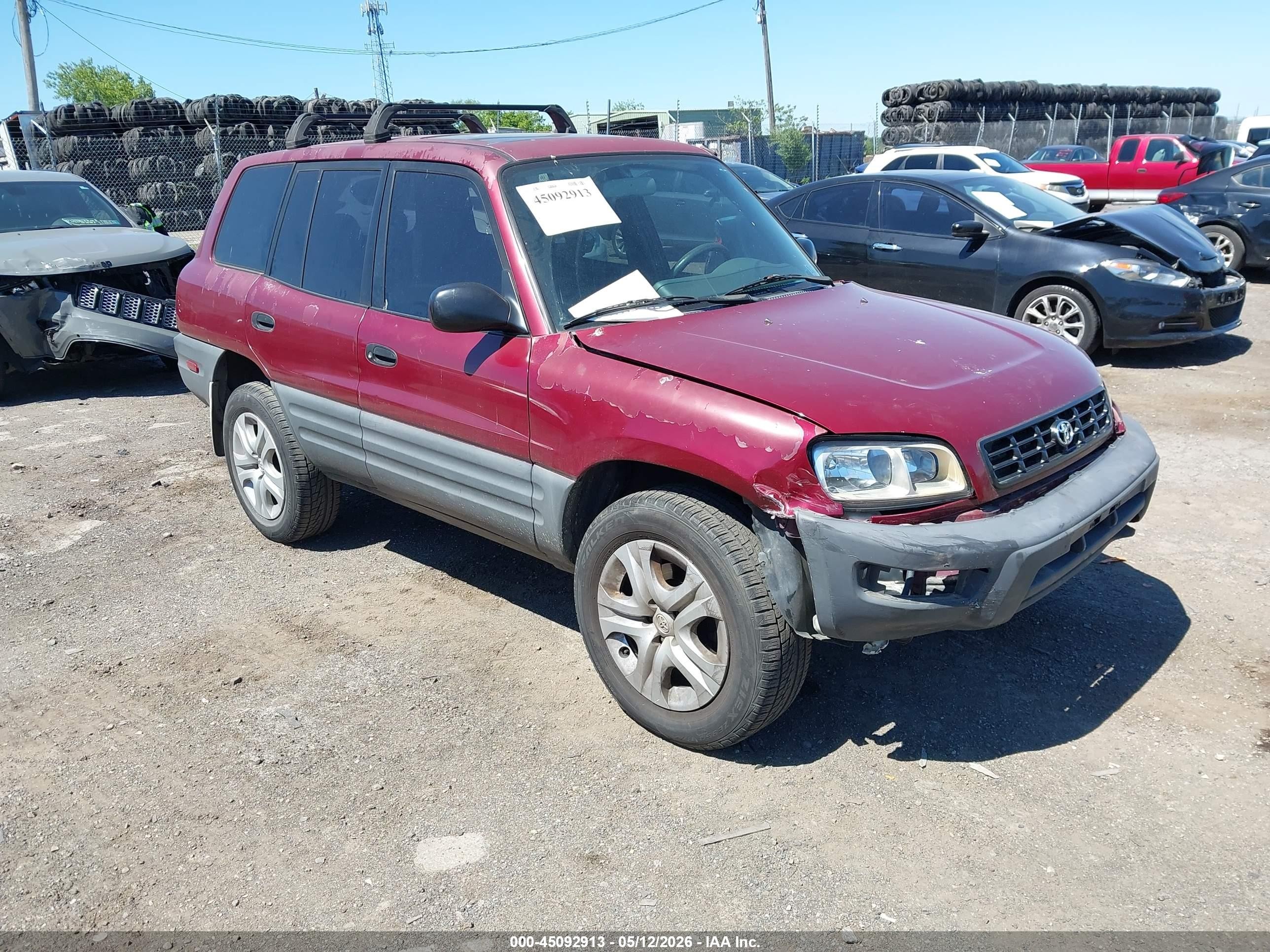 1998 Toyota RAV4, VIN JT3HP10V6W7102388 — Not stated