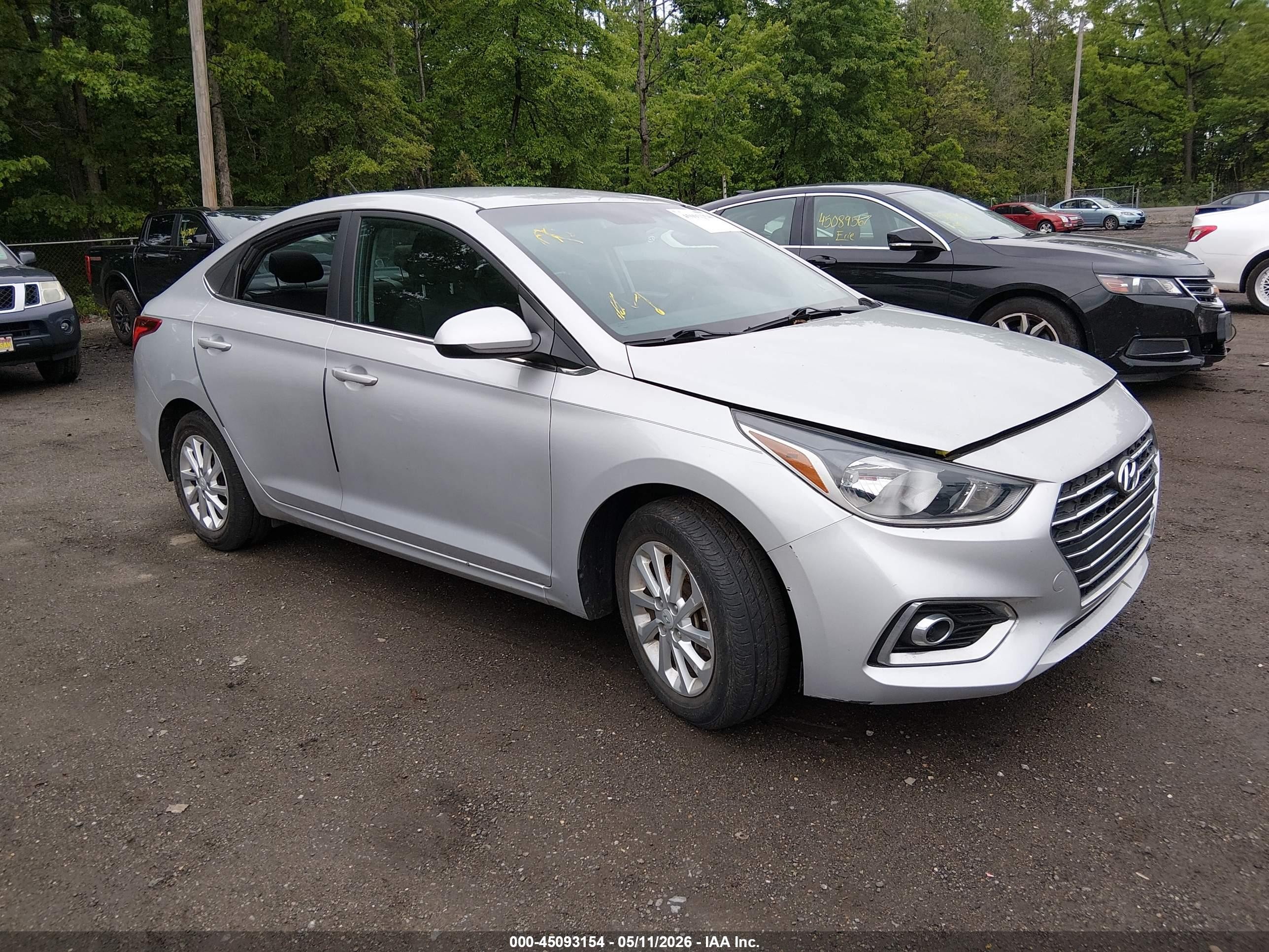 2021 Hyundai Accent SE, VIN 3KPC24A6XME152091 — Theft recovery
