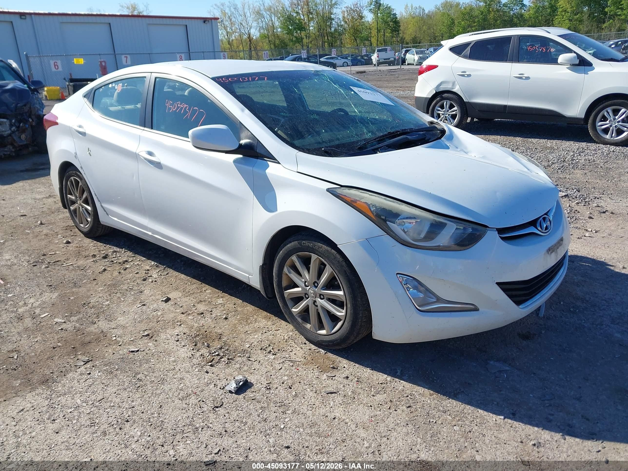 2016 Hyundai Elantra Value Edition, VIN 5NPDH4AE3GH661126 — Storm