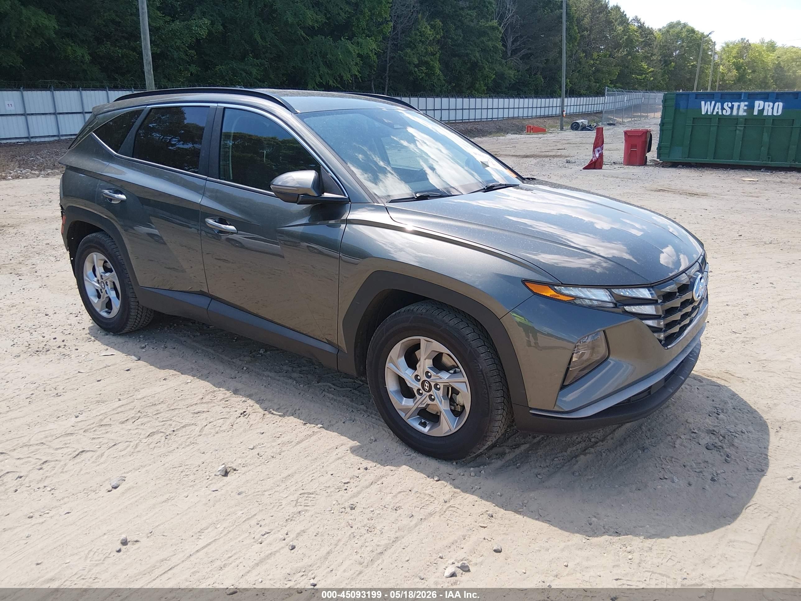 2023 Hyundai Tucson SEL, VIN 5NMJB3AE1PH226410 — Зад
