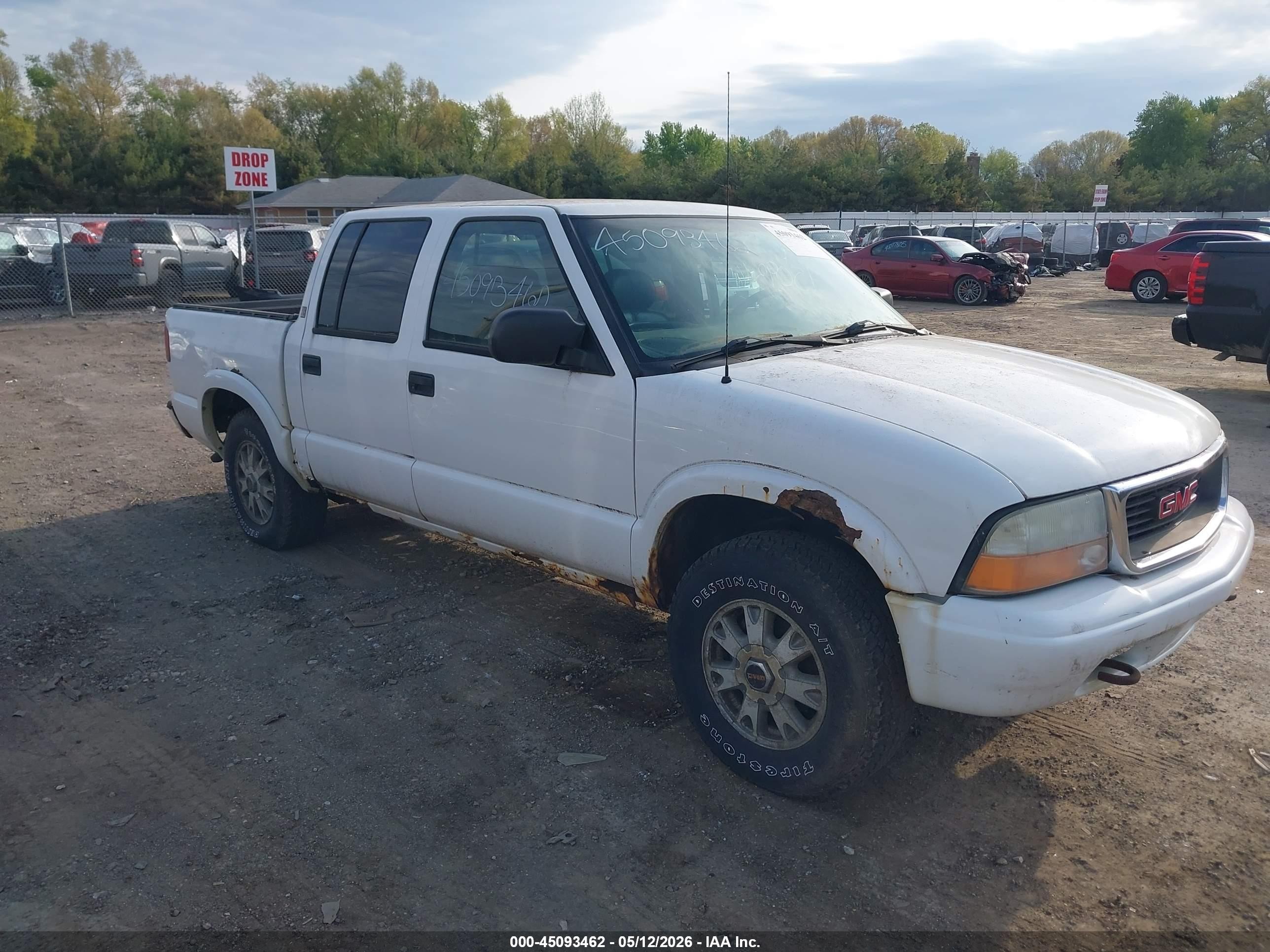 2004 GMC Sonoma SLS, VIN 1GTDT13X54K121463 — Обычный износ
