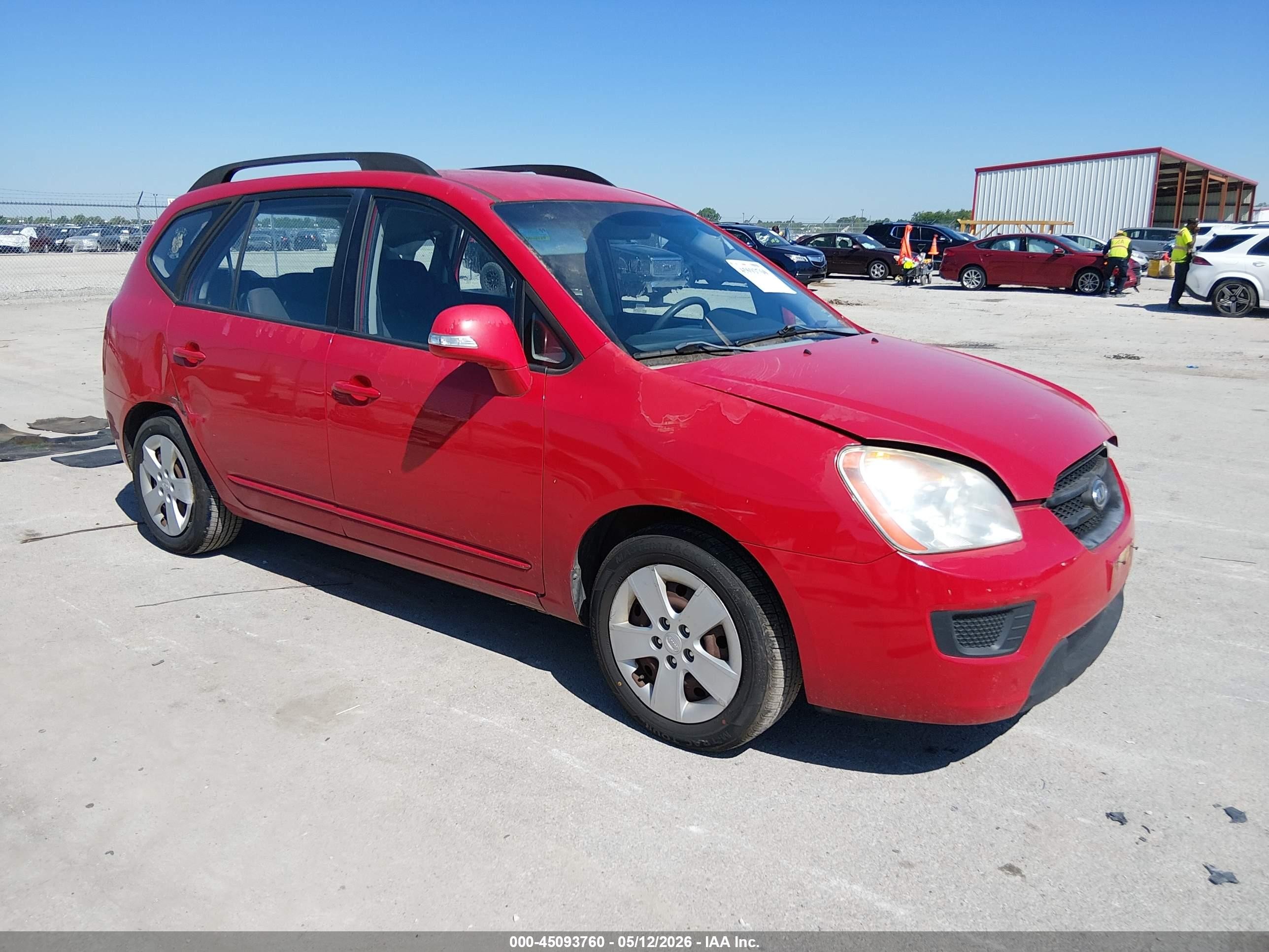 2010 Kia Rondo LX, VIN KNAHG8C82A7304242 — Side