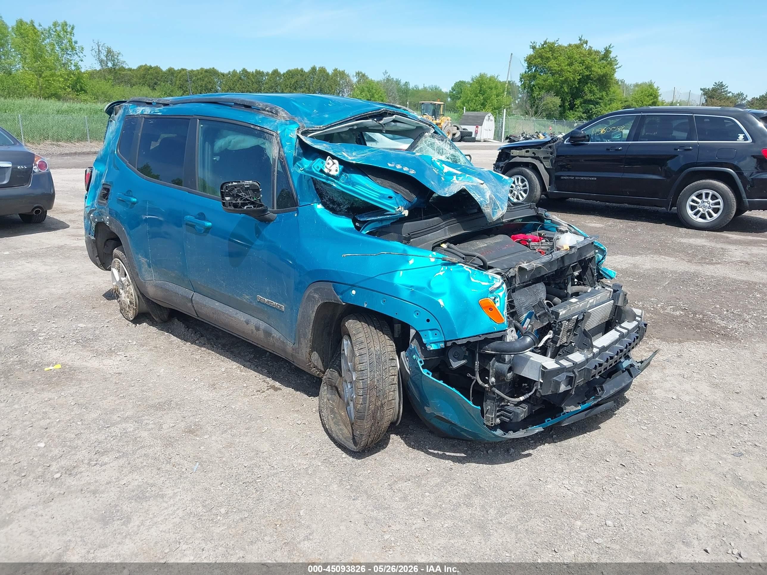 2021 Jeep Renegade Latitude, VIN ZACNJDBB4MPM39207 — Rollover