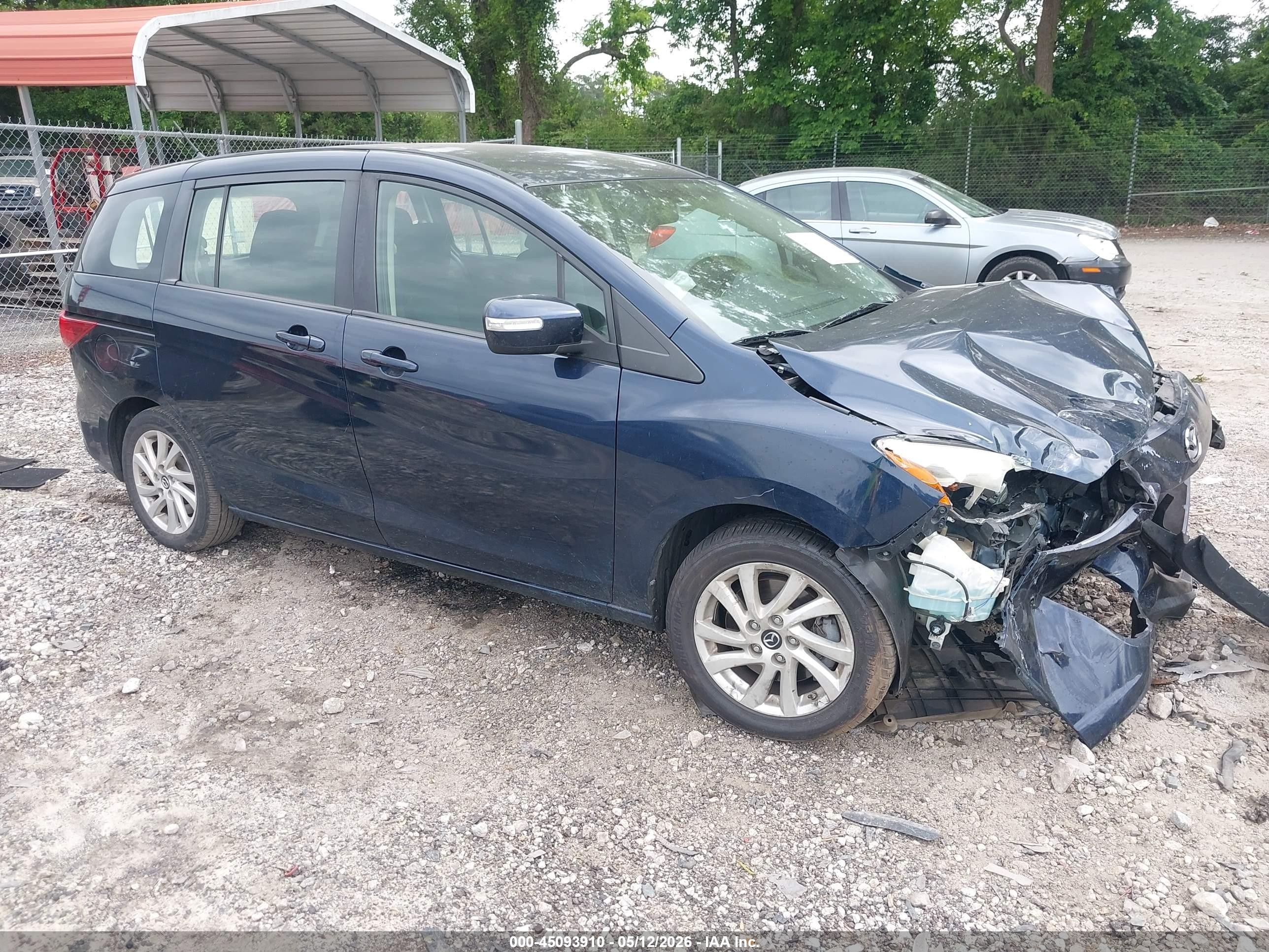 2014 Mazda 5 Sport, VIN JM1CW2BL4E0178144 — Front end