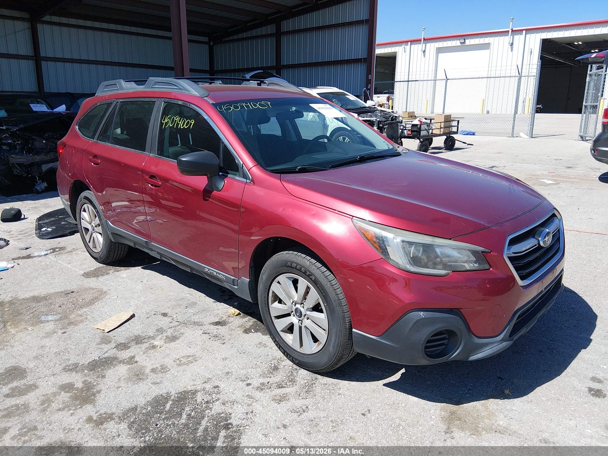 2018 Subaru Outback, VIN 4S4BSAAC0J3364030 — Storm