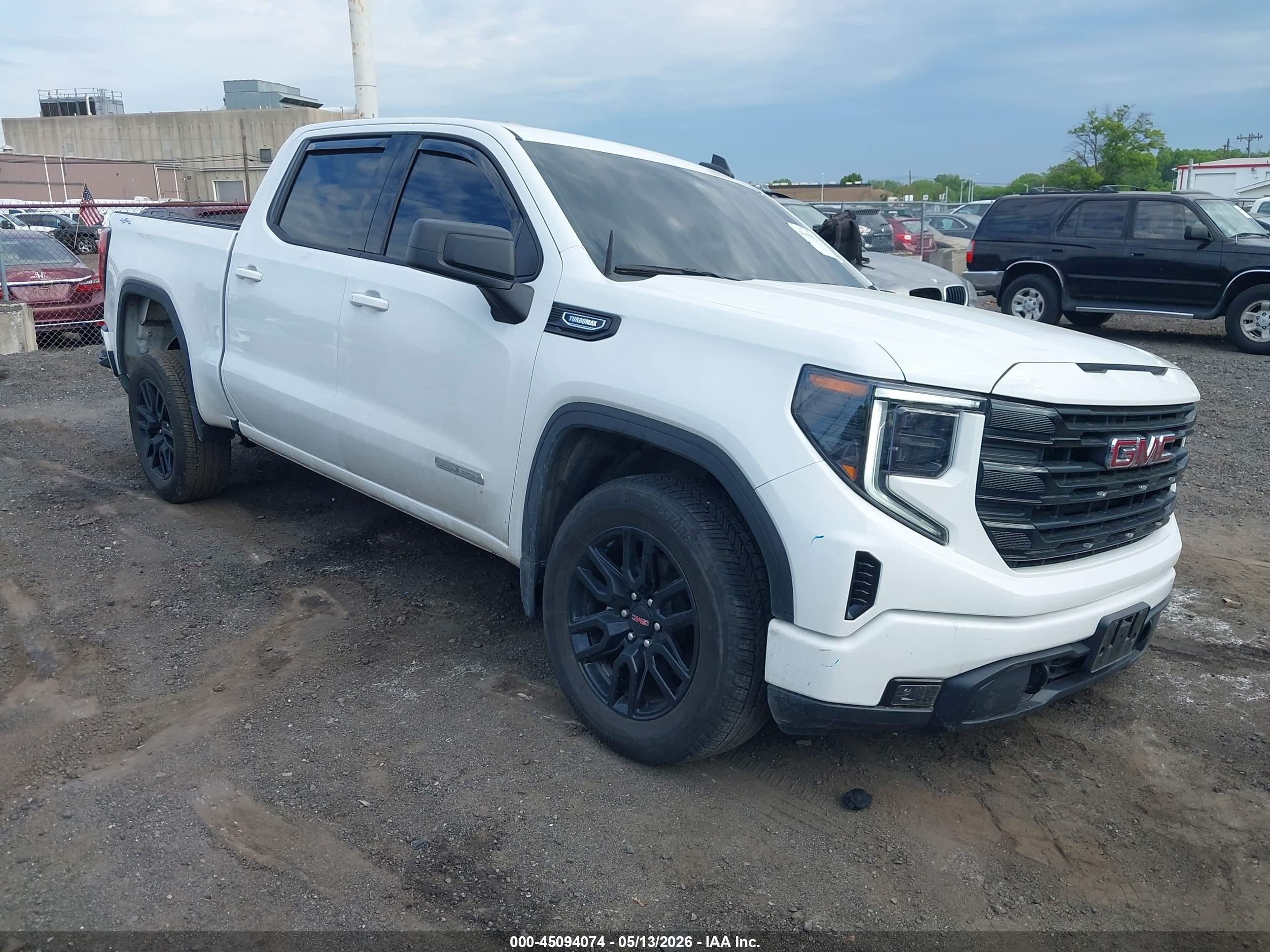2025 GMC Sierra 1500 Elevation, VIN 3GTPUJEK3SG162514 — Side