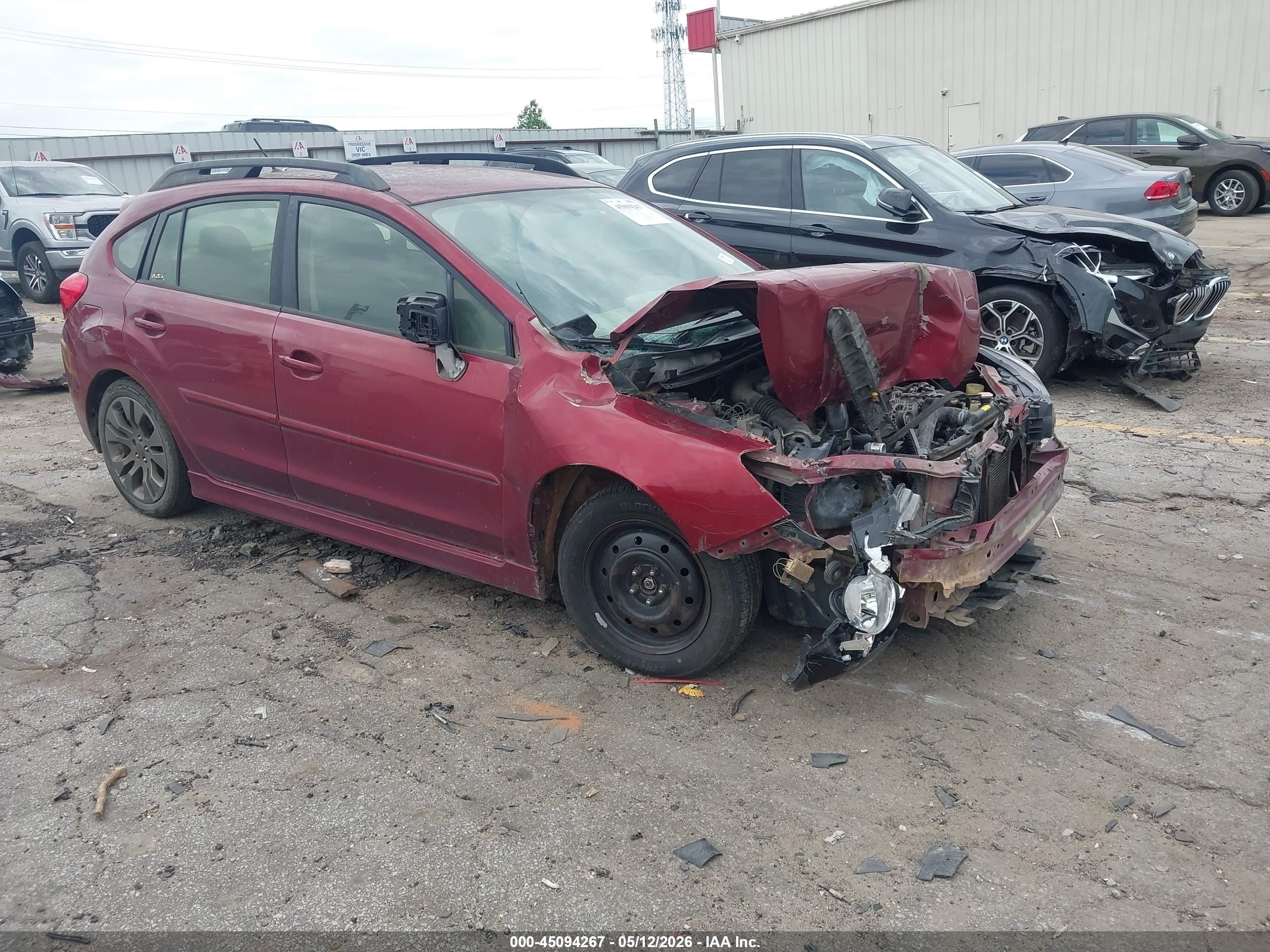 2014 Subaru Impreza Special Sports Limited, VIN JF1GPAR66E8324768 — Front end