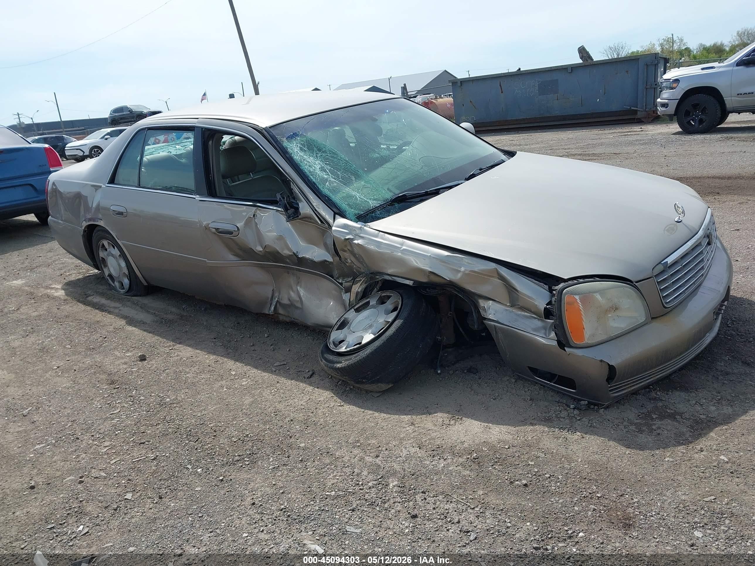 2001 Cadillac DeVille, VIN 1G6KD54Y81U301431 — По всему кузову