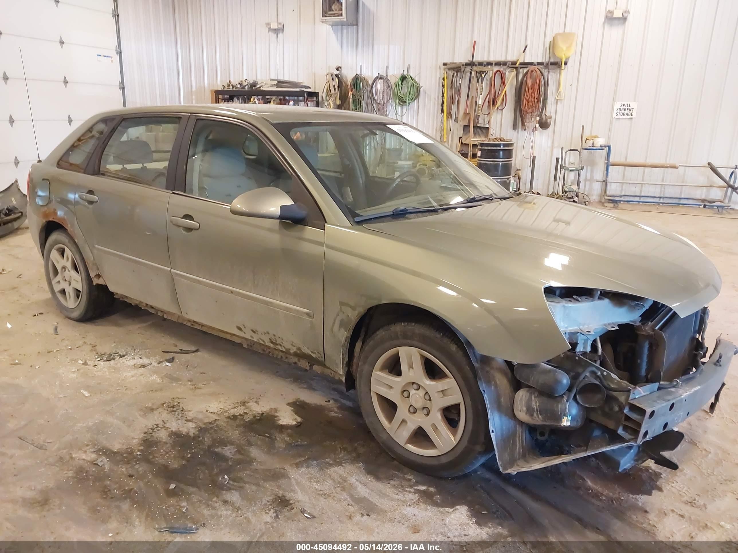 2006 Chevrolet Malibu Maxx LT, VIN 1G1ZT61826F234662 — Front end