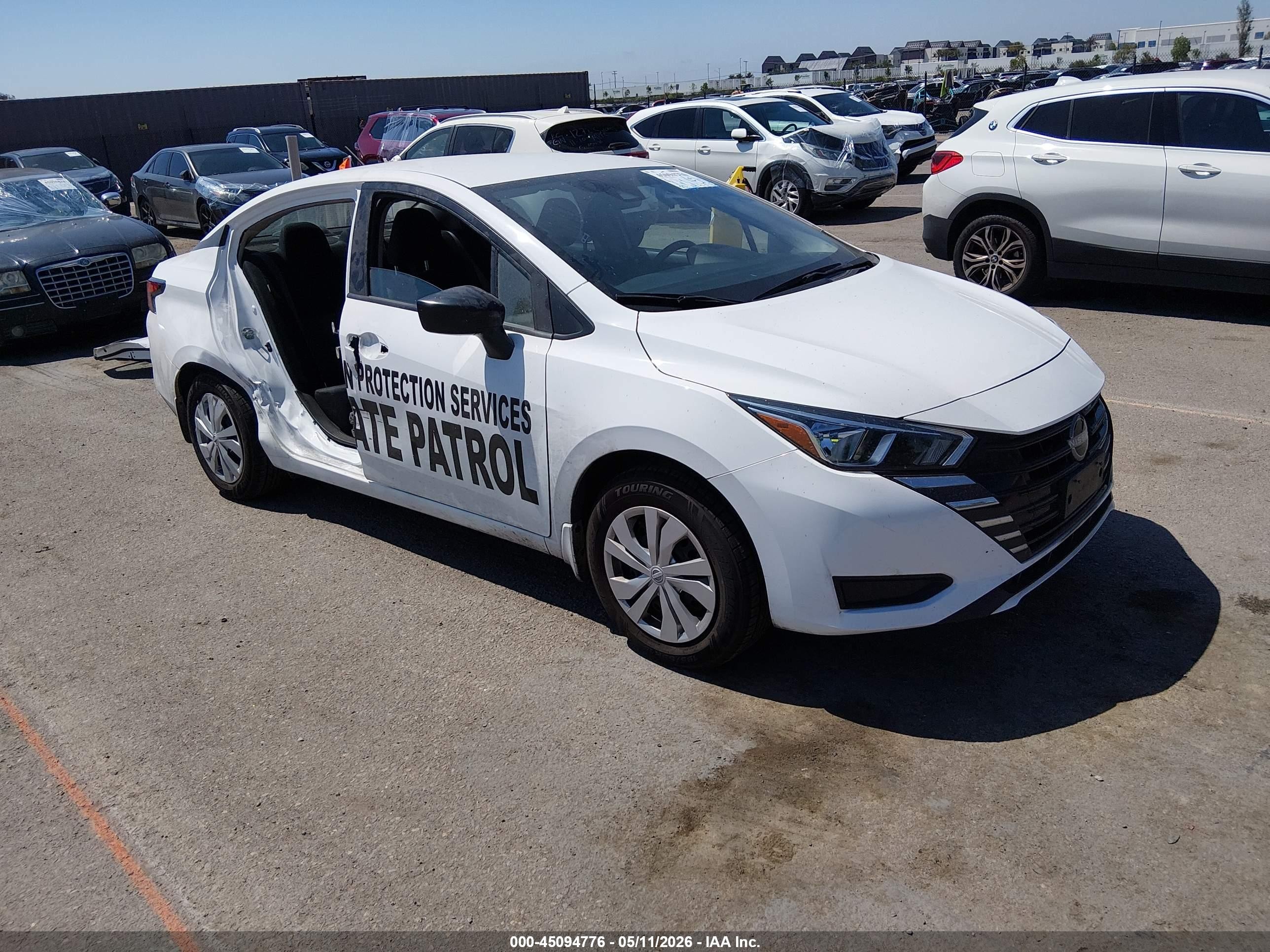 2024 Nissan Versa S, VIN 3N1CN8DV1RL894578 — Rear end