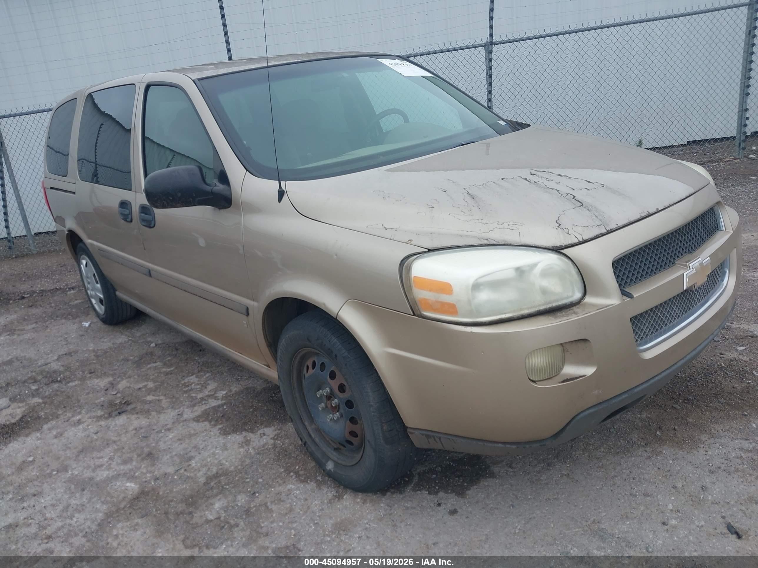 2006 Chevrolet Uplander LS Fleet, VIN 1GNDV23L36D102034 — Normal wear