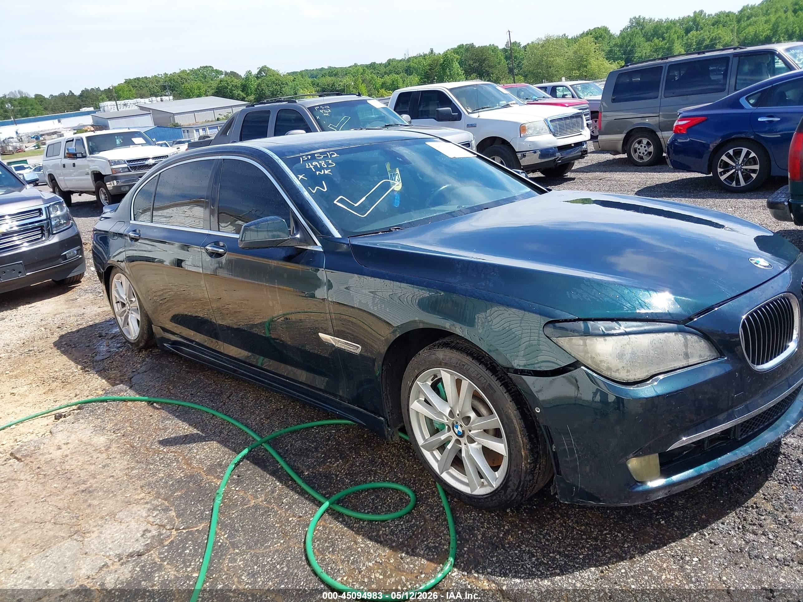 2009 BMW 7 Series 750Li, VIN WBAKB83559CY59750 — Front end