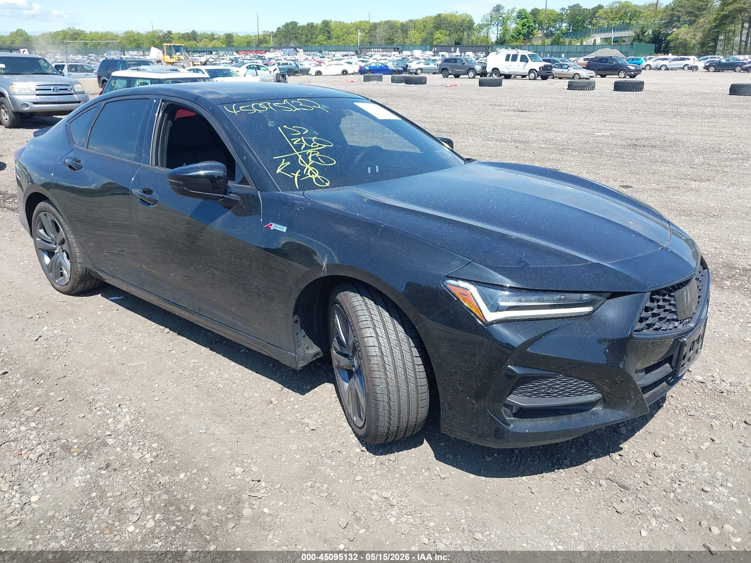 2022 Acura TLX w/A-Spec Package, VIN 19UUB6F55NA003559 — All over