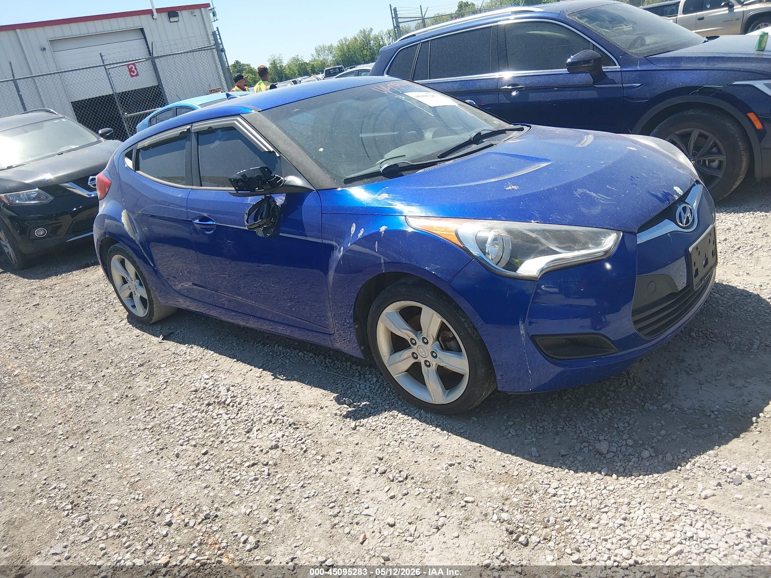 2014 Hyundai Veloster, VIN KMHTC6AD9EU215087 — Обычный износ