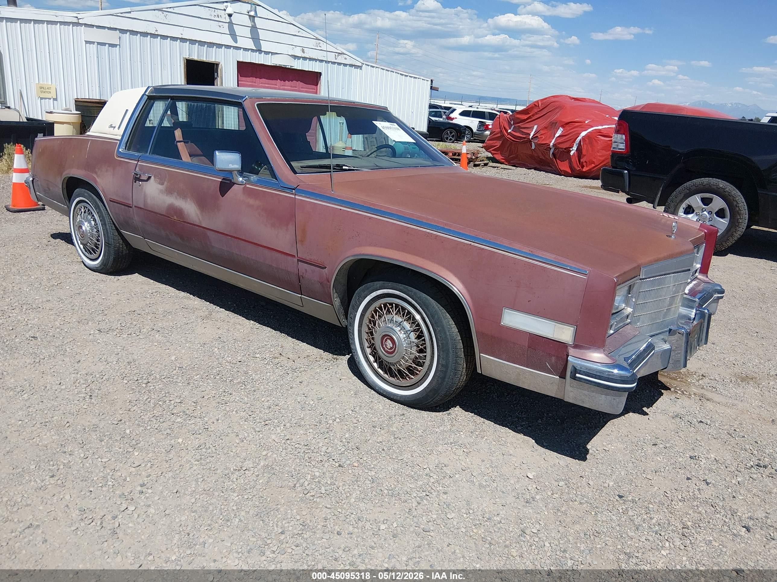 1985 Cadillac Eldorado, VIN 1G6EL5788FE652272 — Обычный износ