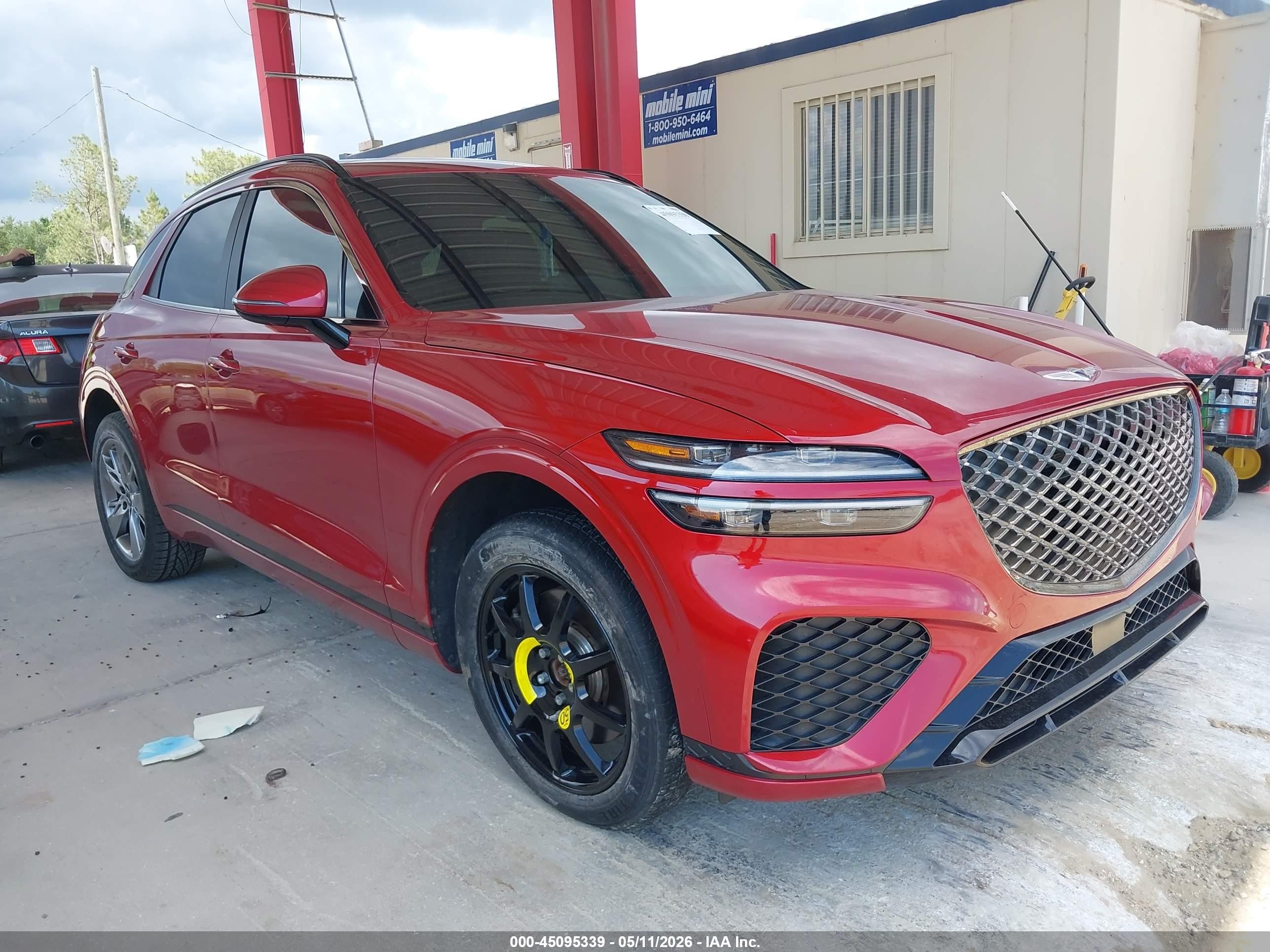 2022 Genesis GV70 Sport, VIN KMUMCDTCXNU015852 — Undercarriage