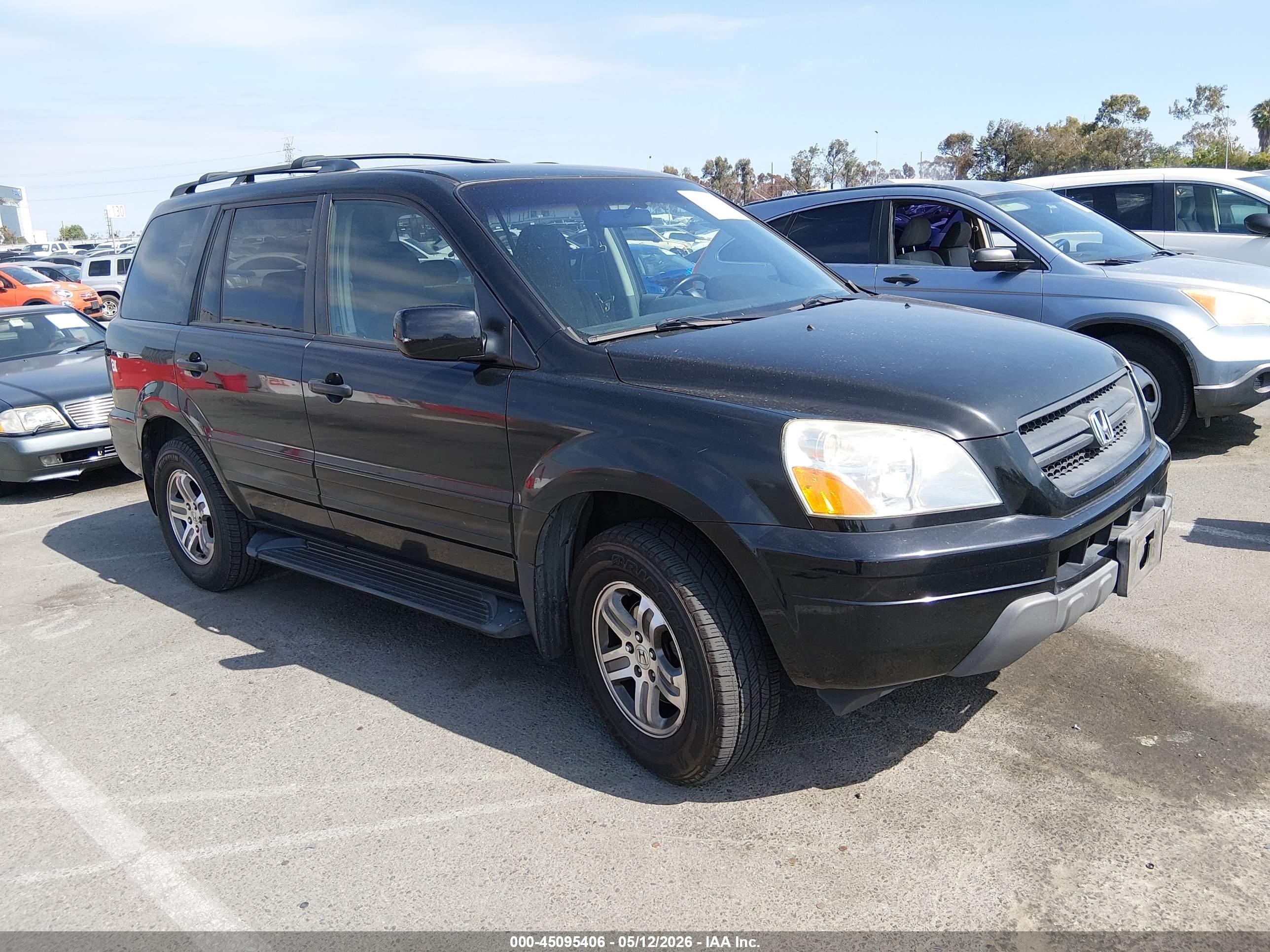 2003 Honda Pilot EX, VIN 2HKYF18653H543478 — Normal wear