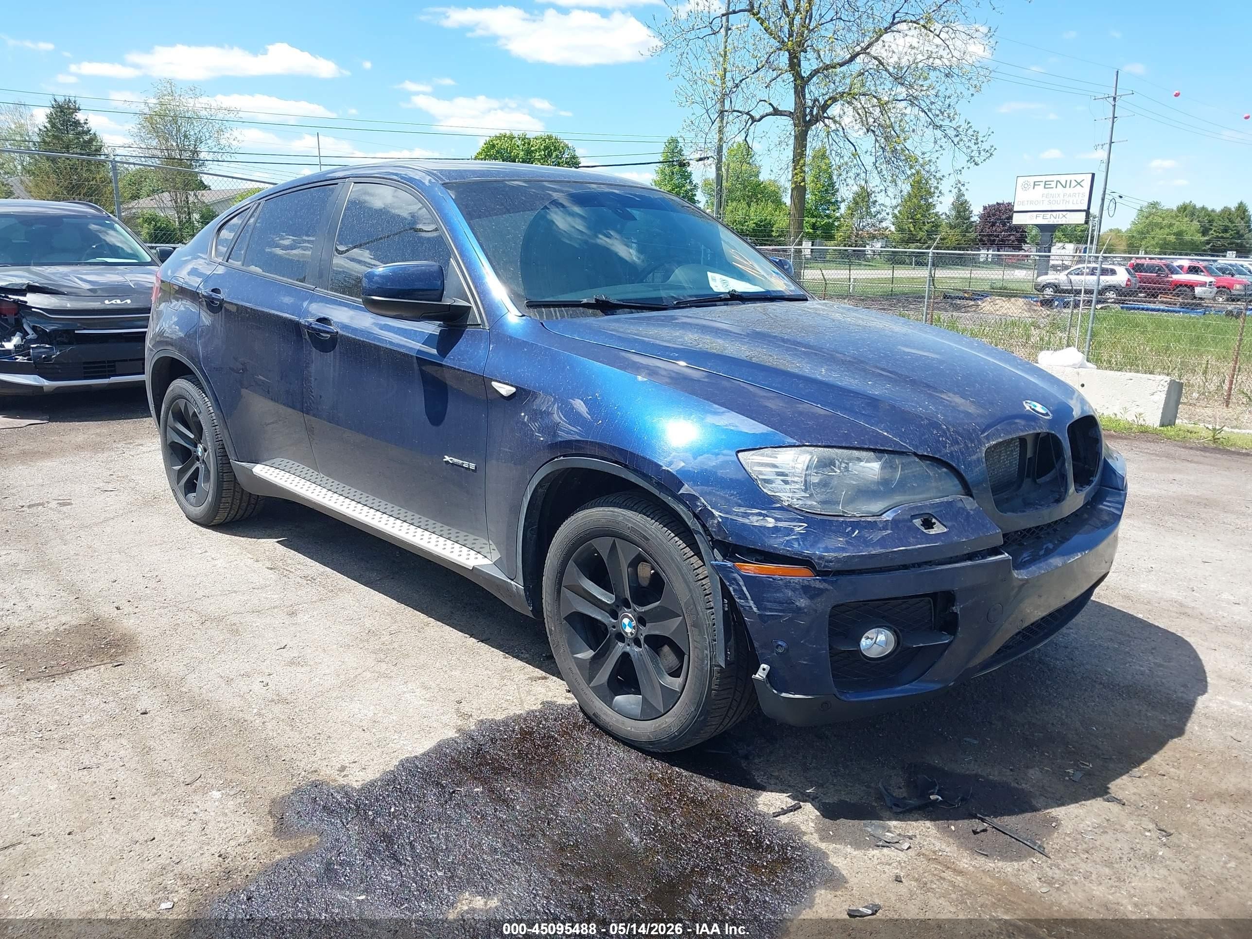 2012 BMW X6 35i, VIN 5UXFG2C52CL778844 — Front end