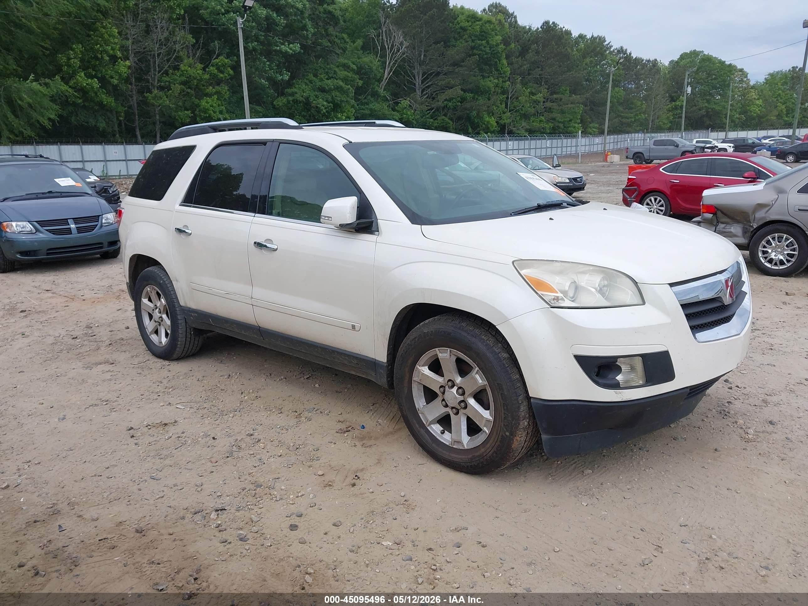2009 Saturn Outlook XR, VIN 5GZER23D19J184716 — Rear end
