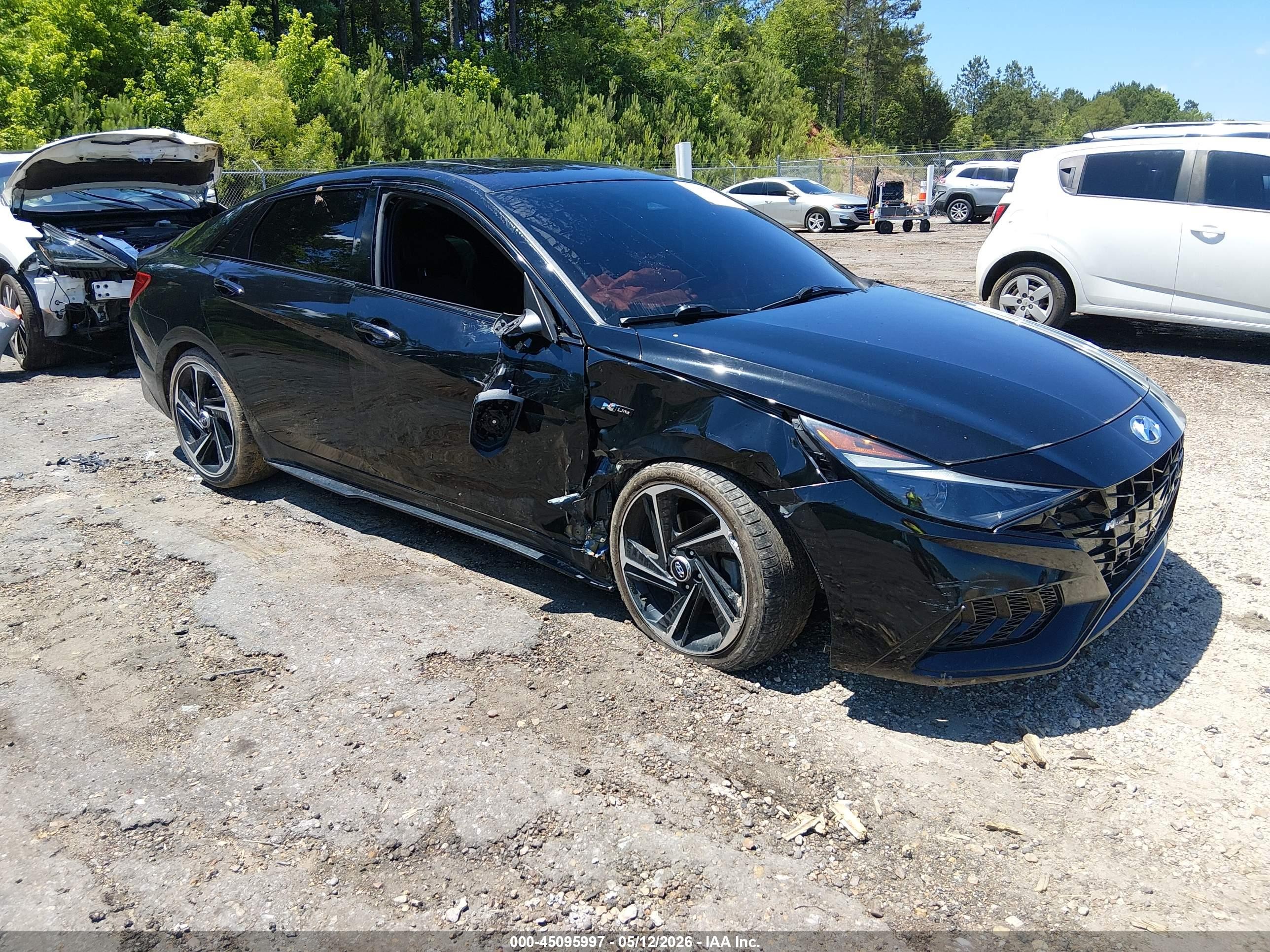 2023 Hyundai Elantra N Line, VIN KMHLR4AF2PU625205 — Side