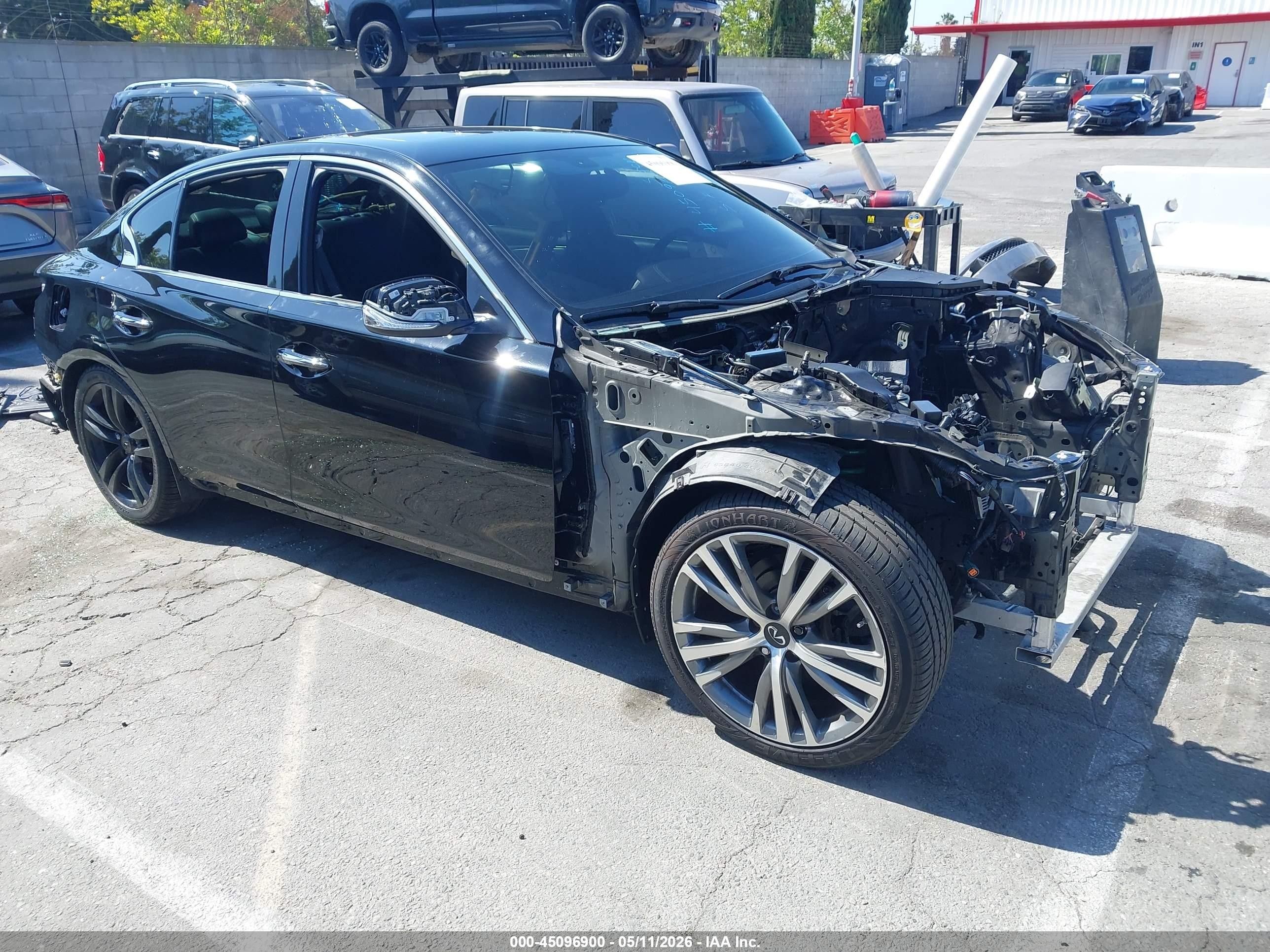 2020 Infiniti Q50 Luxe, VIN JN1EV7AP3LM204707 — Theft recovery