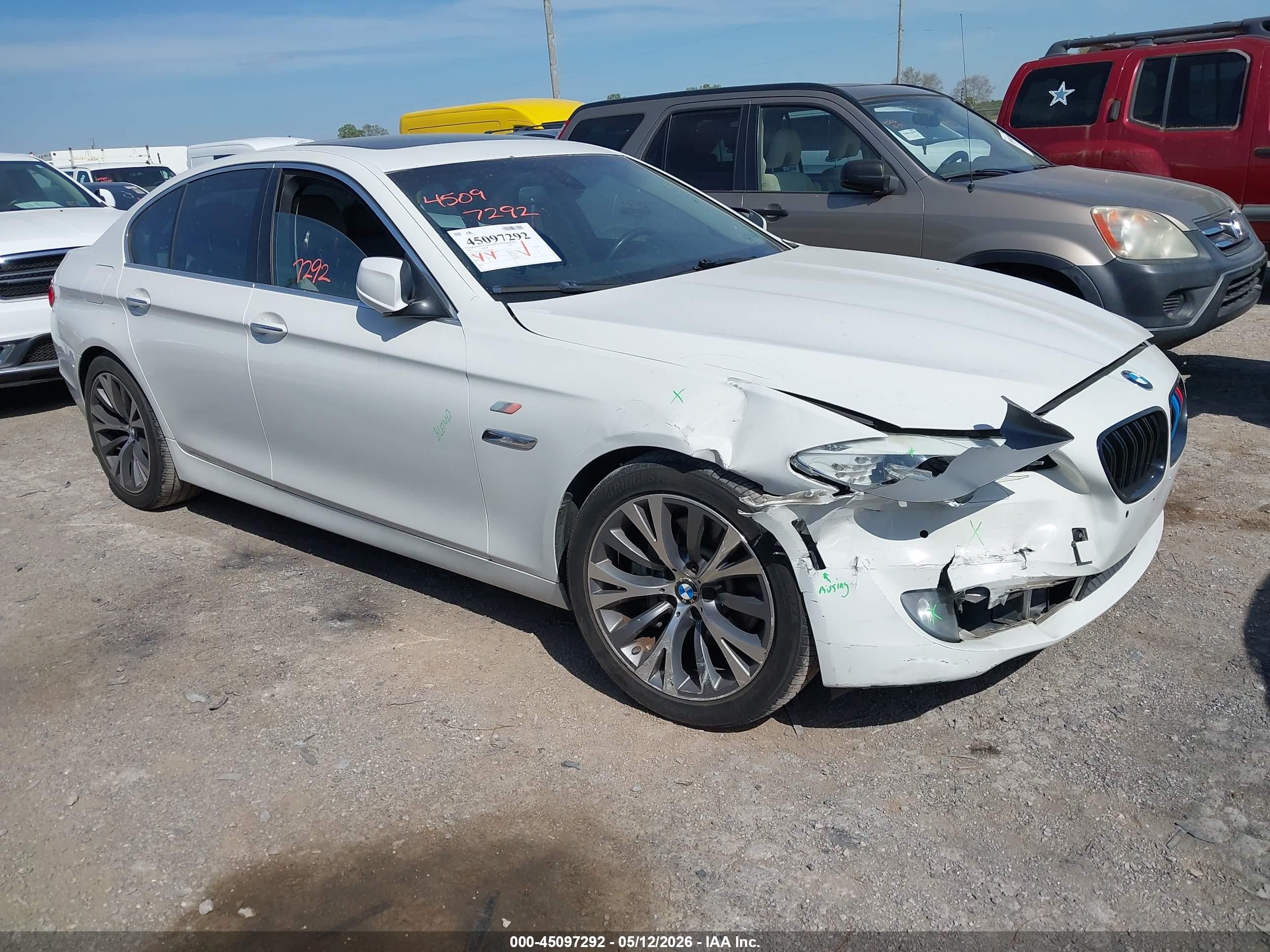 2011 BMW 5 Series 535i, VIN WBAFR7C52BC802810 — Front end