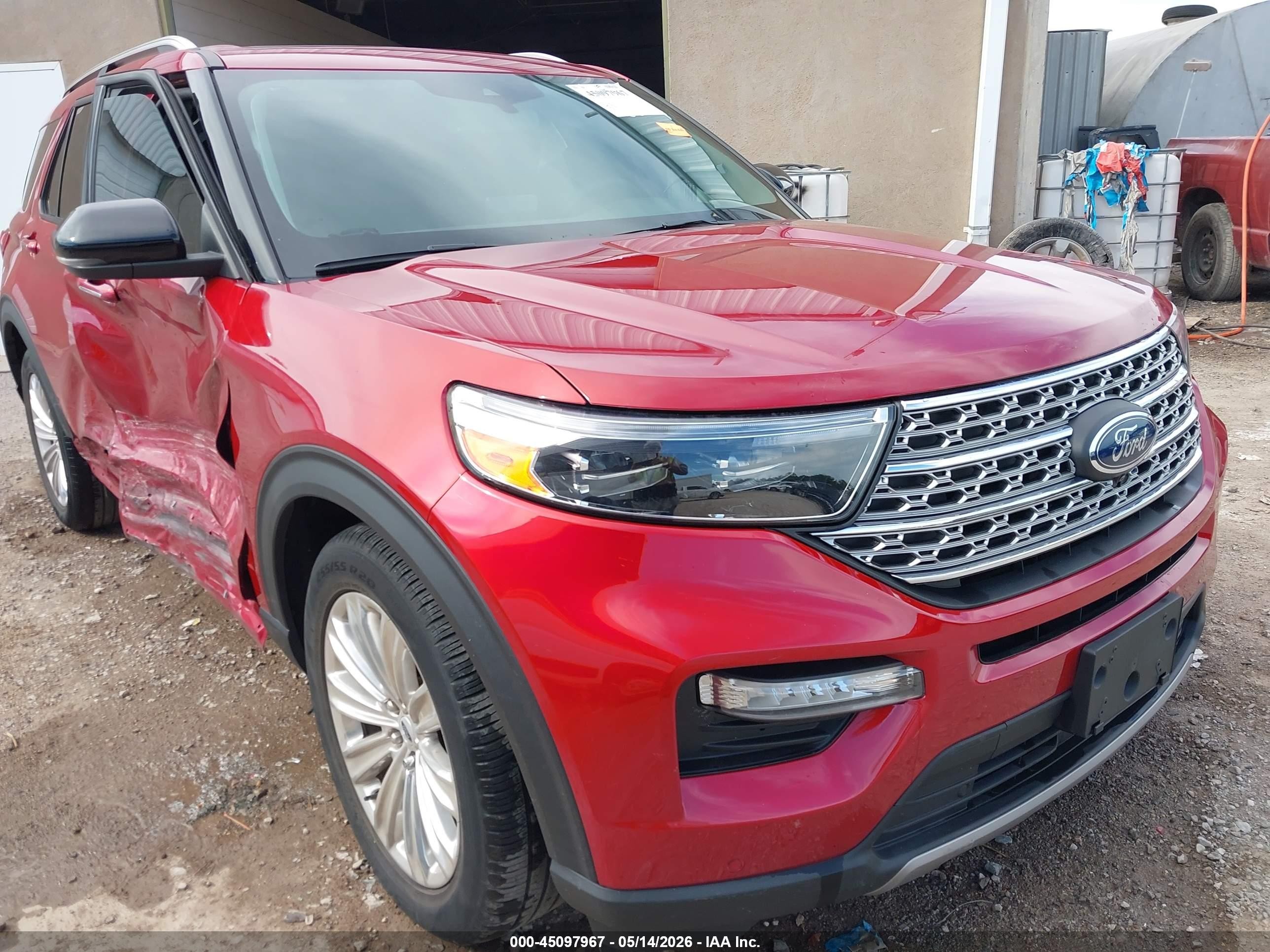 2023 Ford Explorer Limited, VIN 1FMSK7FH8PGA46259 — Side