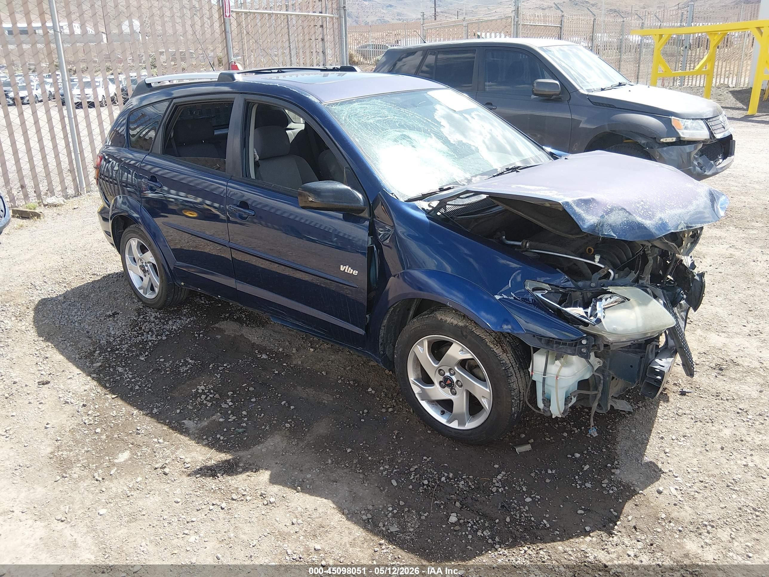 2004 Pontiac Vibe, VIN 5Y2SL62844Z453898 — Перед