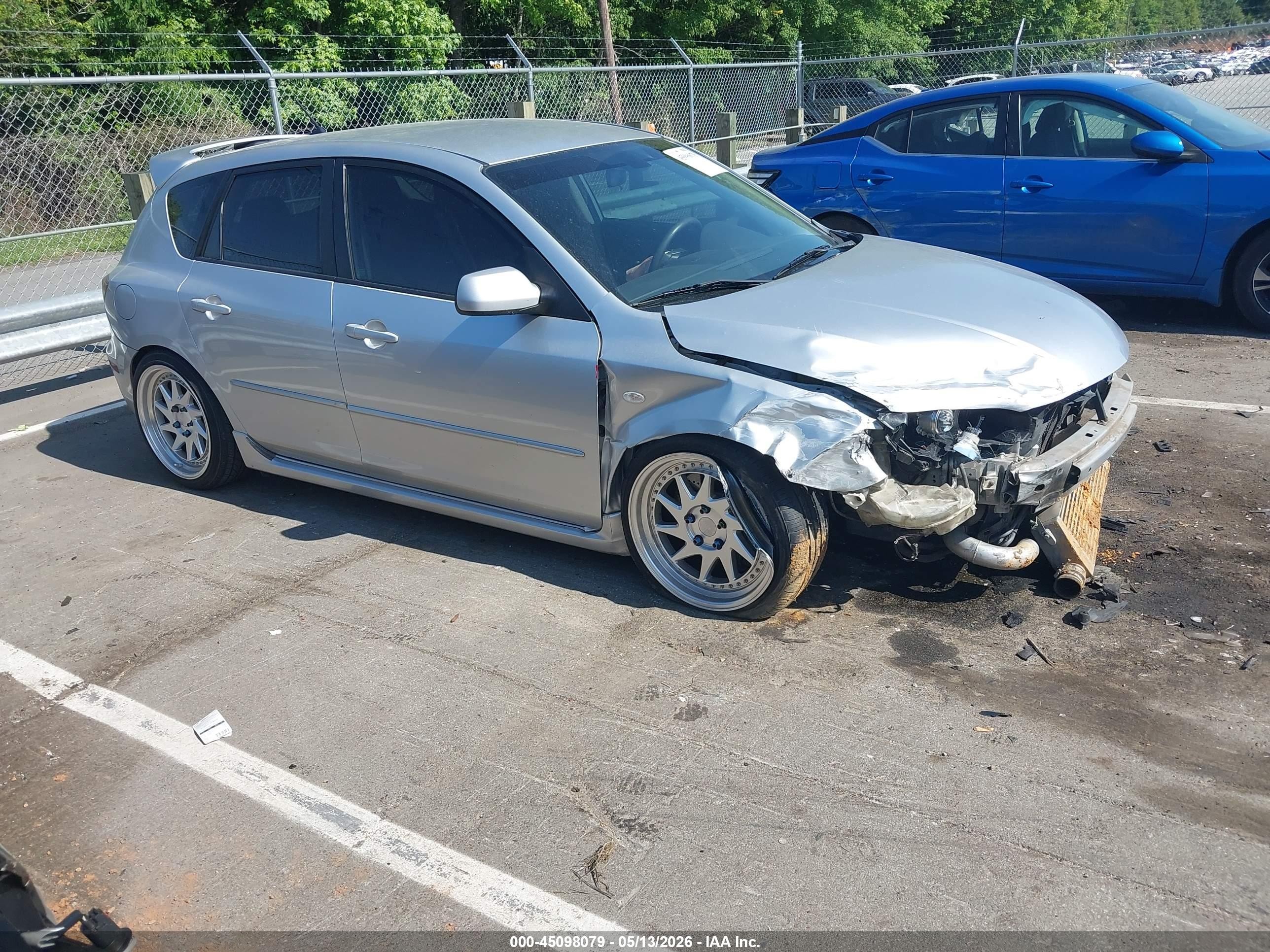 2007 Mazda 3 Mazdaspeed3 Sport, VIN JM1BK34L971695639 — Front end