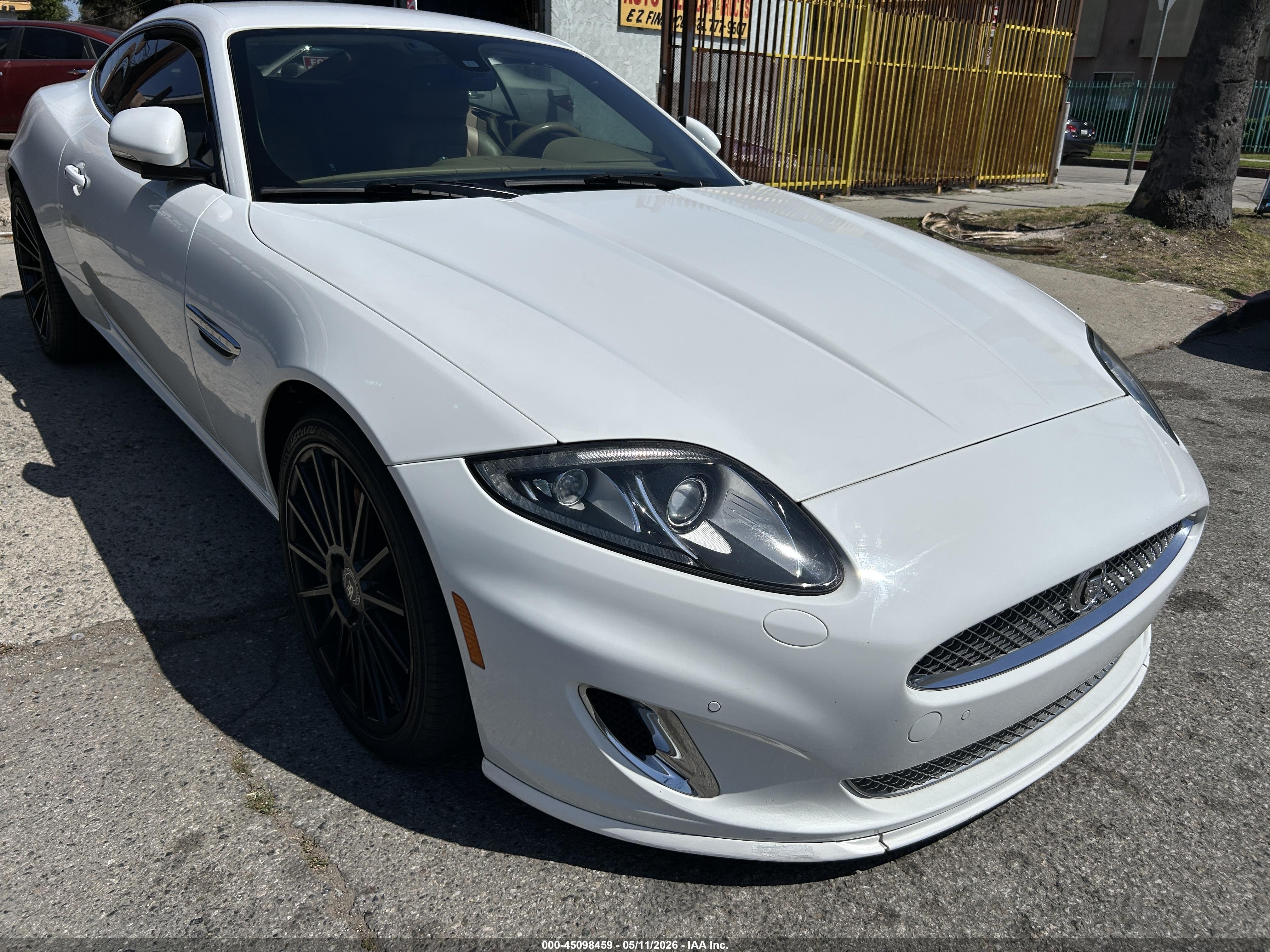 2013 Jaguar XK, VIN SAJWA4DB9DLB50773 — Normal wear
