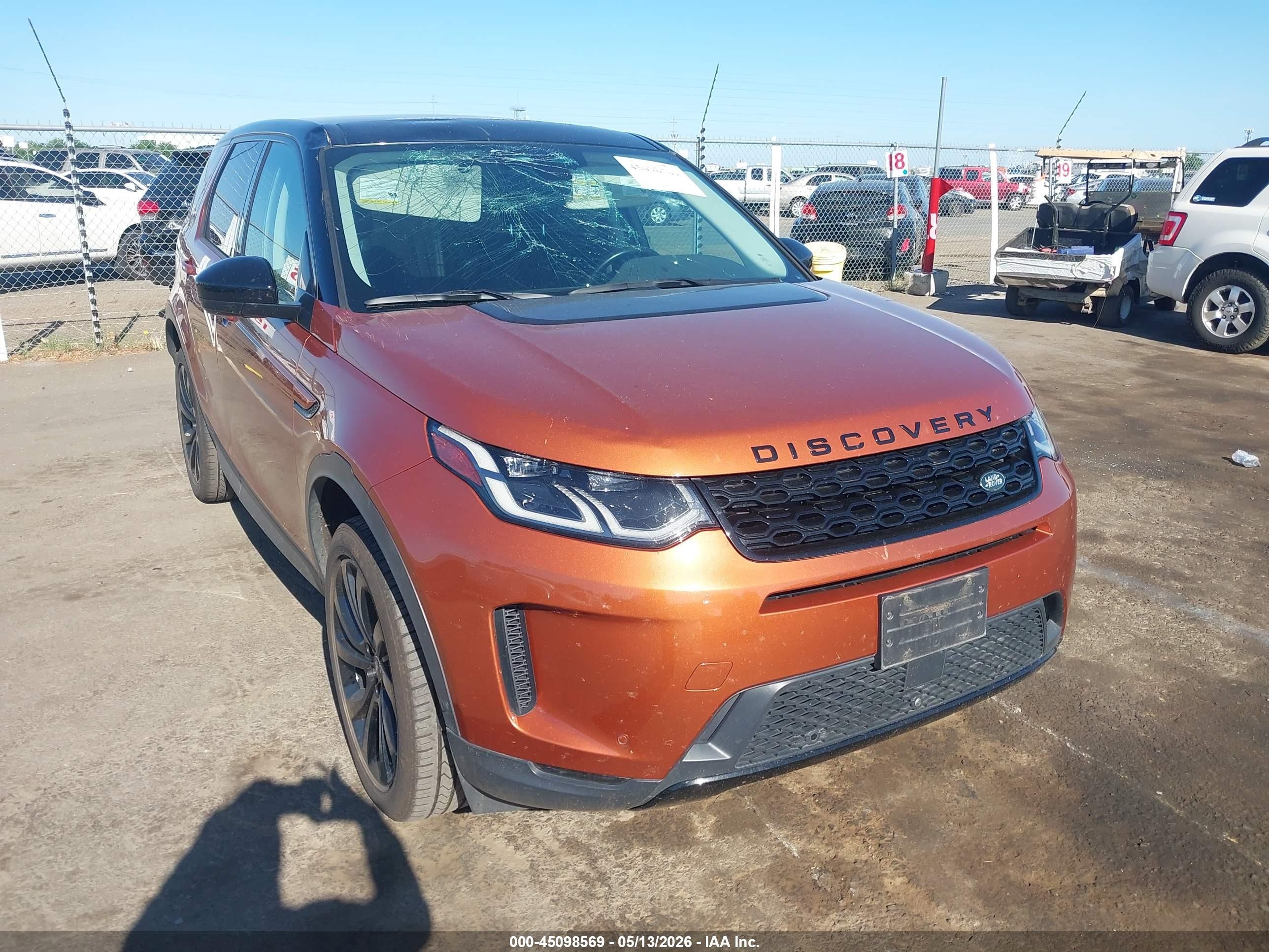 2021 Land Rover Discovery Sport S, VIN SALCJ2FX5MH890134 — Крыша