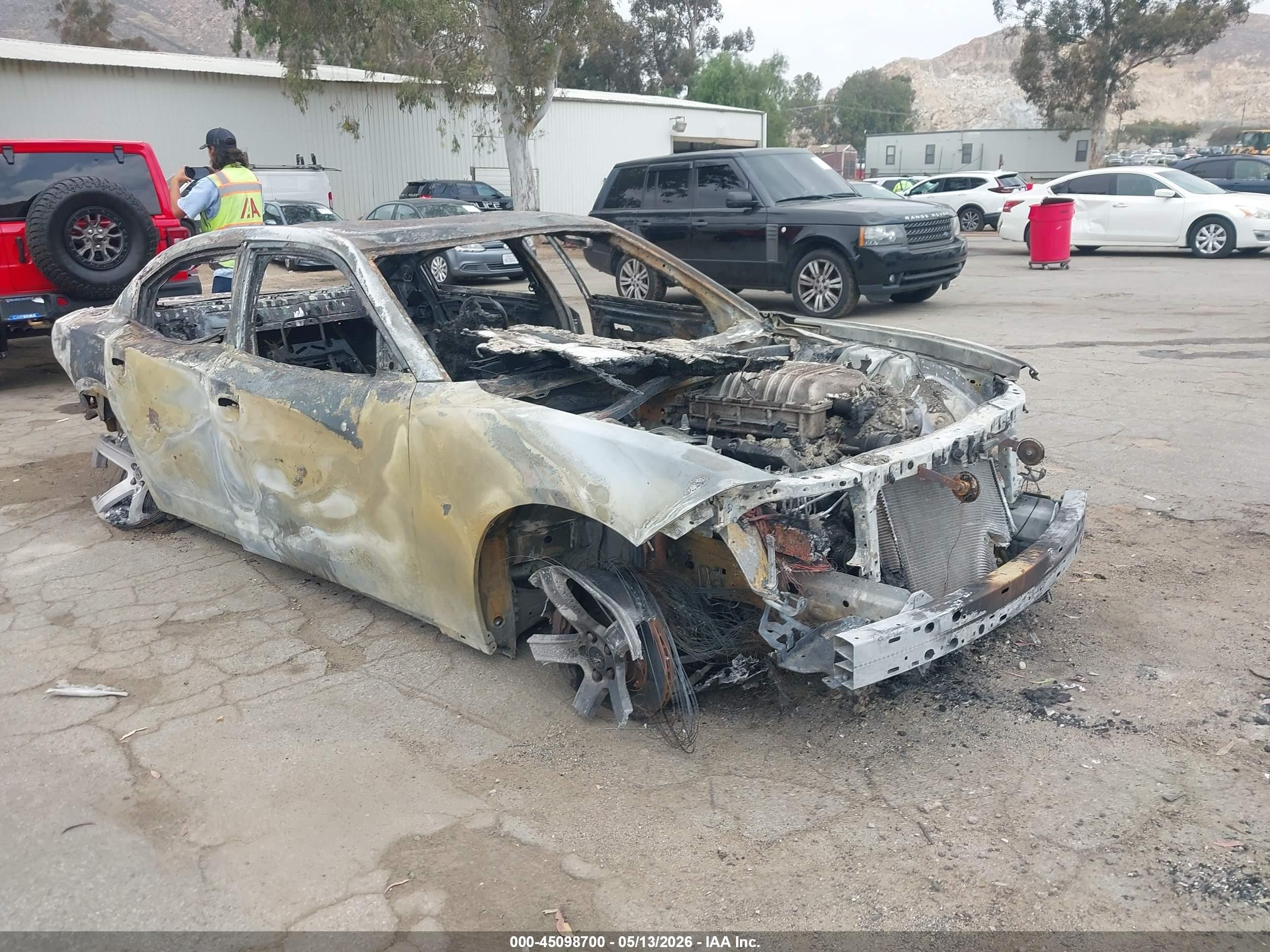 2019 Dodge Charger SRT Hellcat, VIN 2C3CDXL94KH625735 — Burn