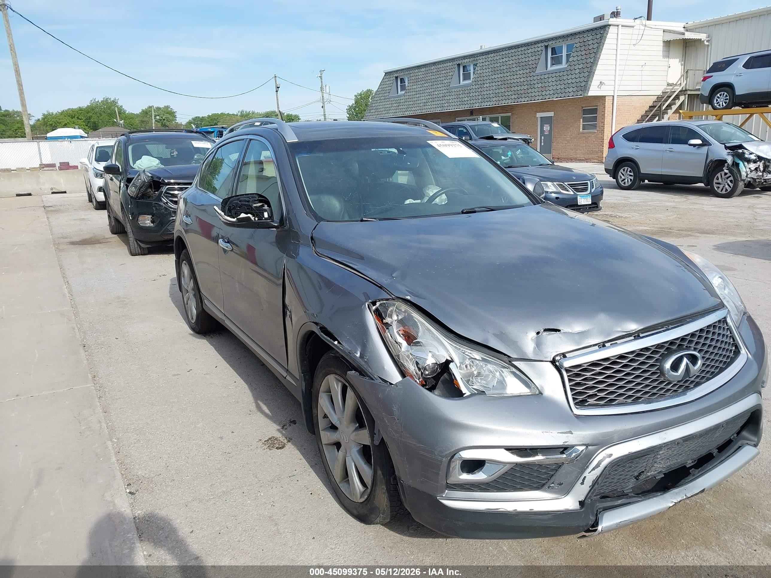 2016 Infiniti QX50, VIN JN1BJ0RR0GM263988 — Biohazard / chemical