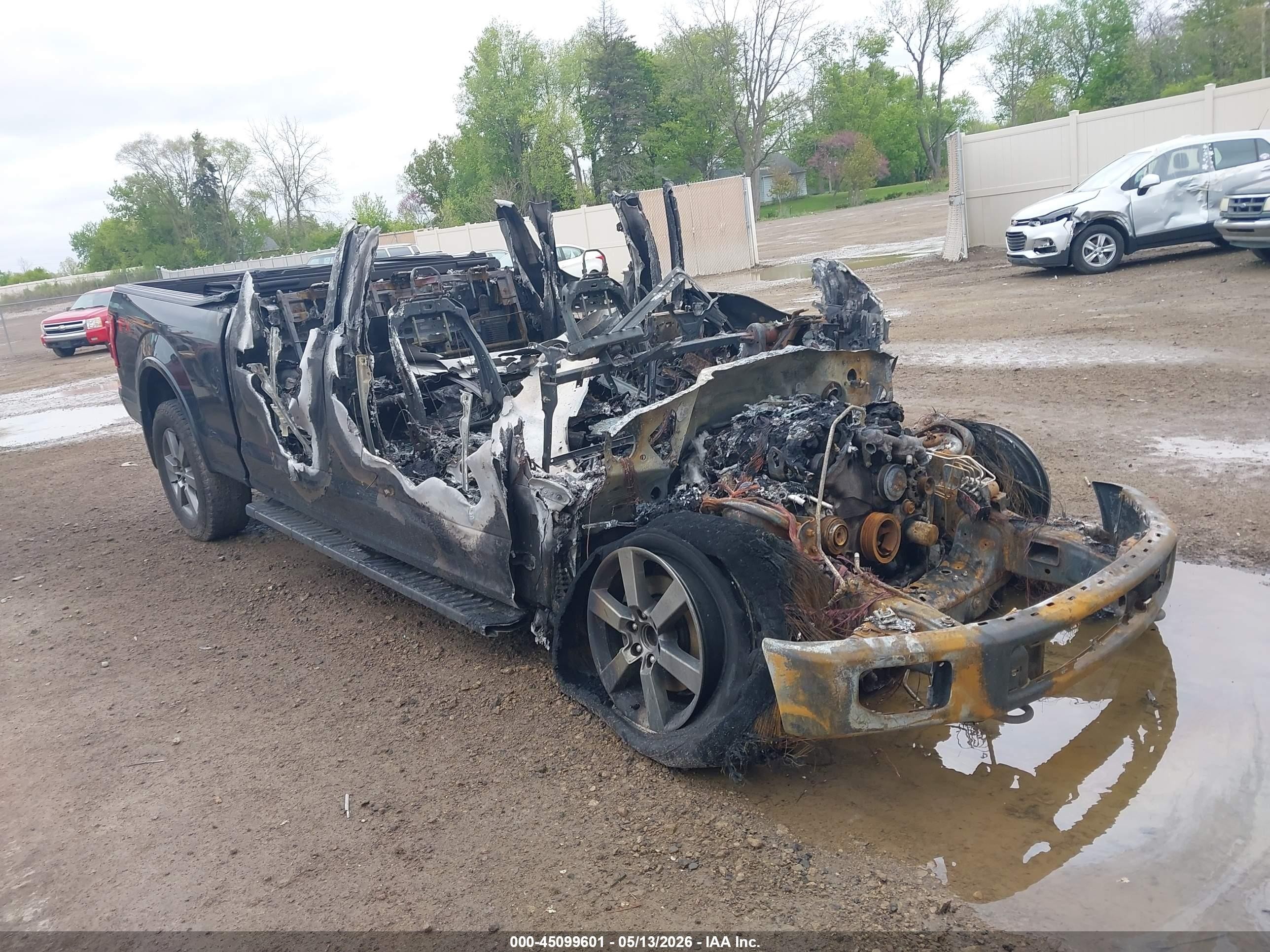 2016 Ford F-150 XLT, VIN 1FTFW1EG3GFB57761 — Burn