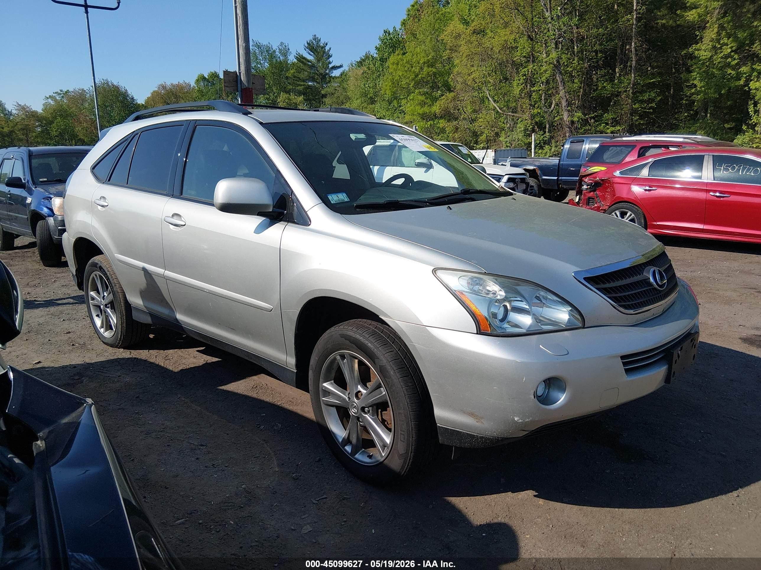 2006 Lexus RX 400h, VIN JTJHW31U860045732 — Rear end