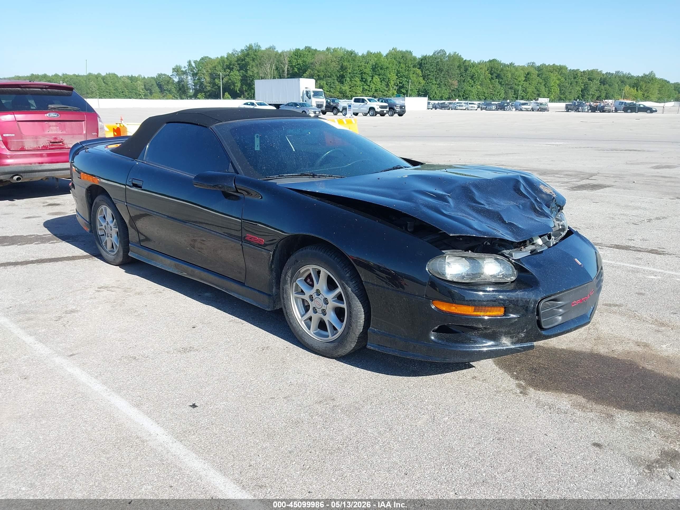 2002 Chevrolet Camaro Z28, VIN 2G1FP32G222135878 — Front end