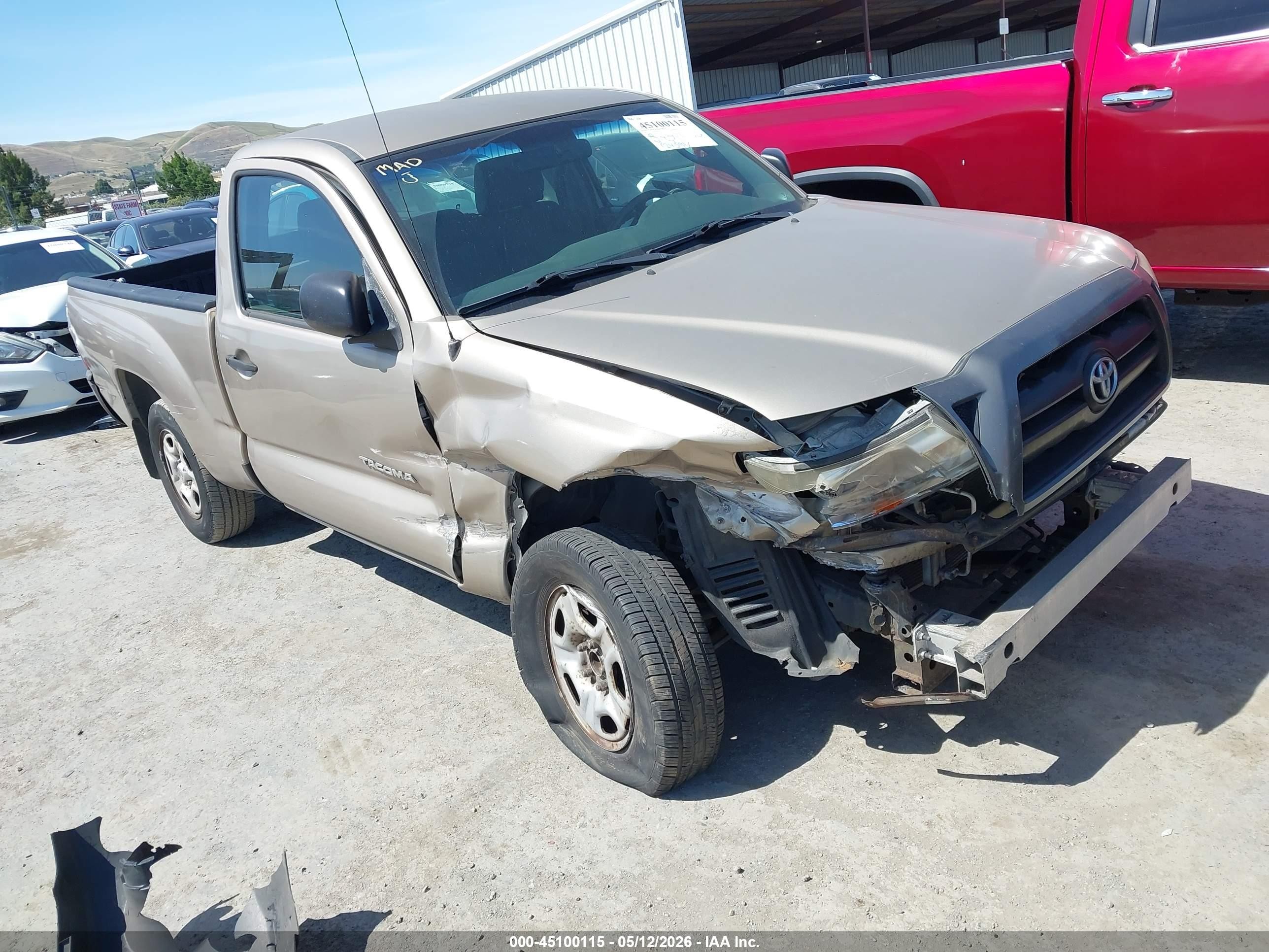 2007 Toyota Tacoma, VIN 5TENX22N97Z411249 — Side