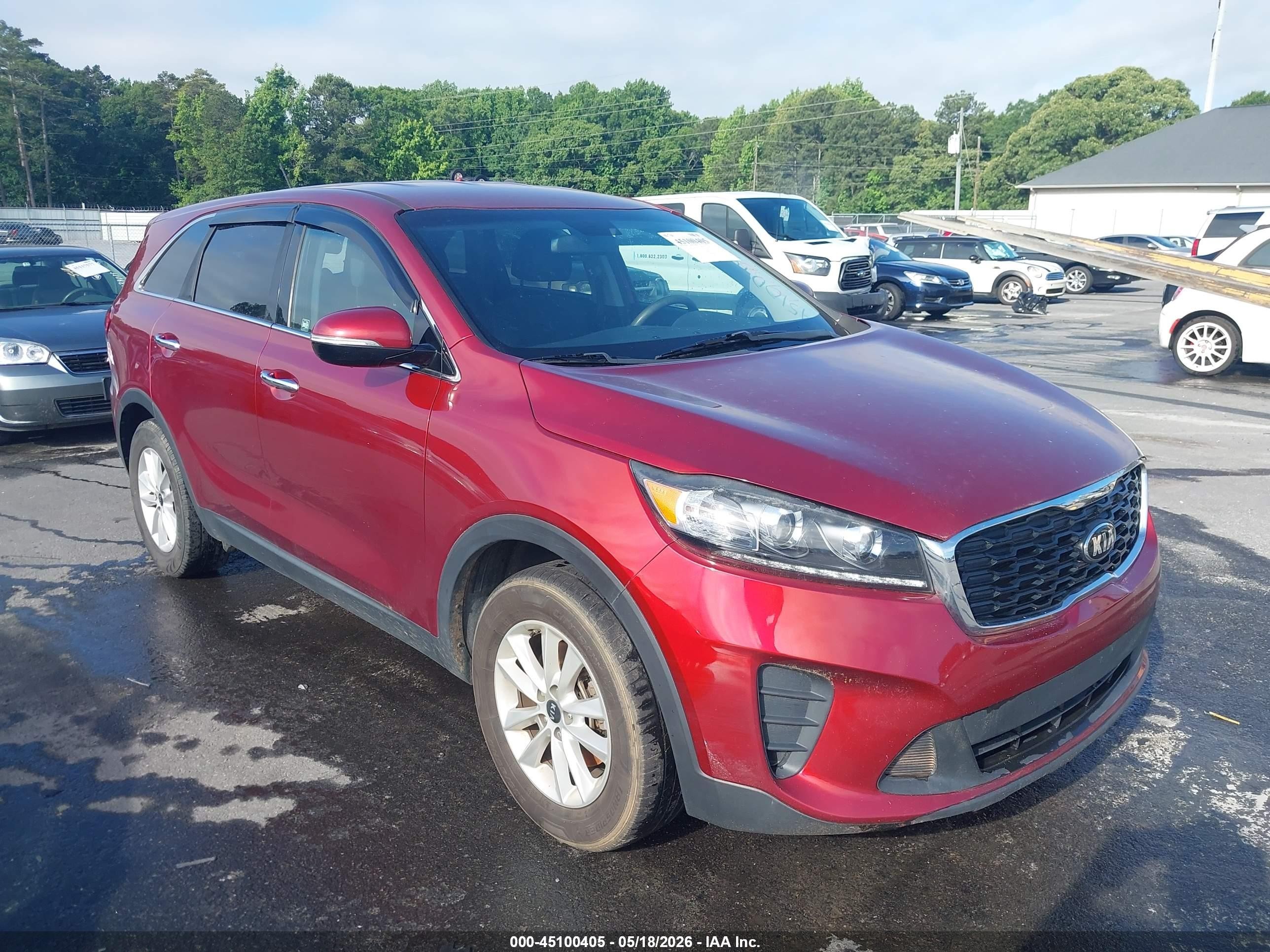 2019 Kia Sorento L, VIN 5XYPG4A35KG576089 — Repossession