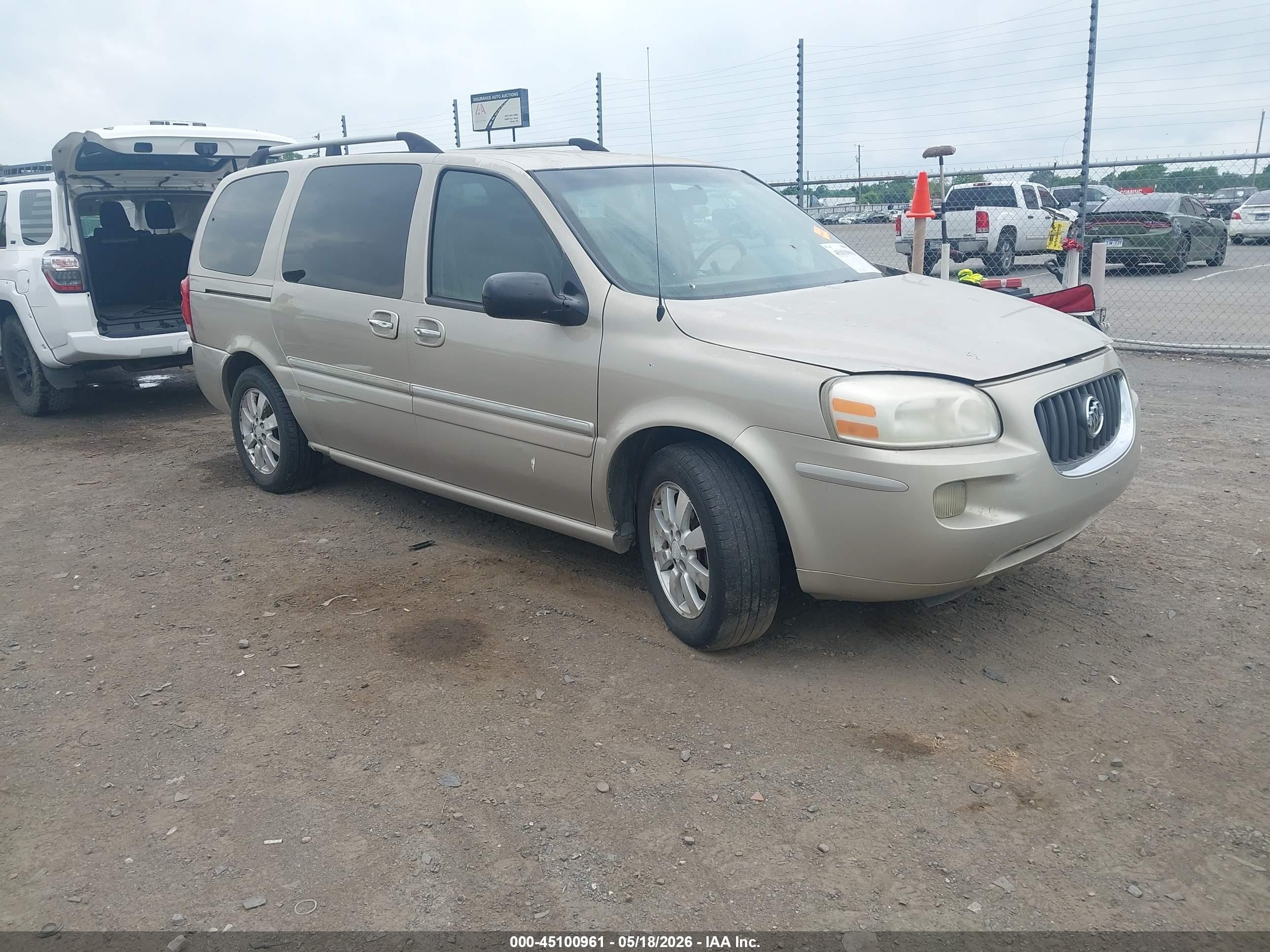 2007 Buick Terraza CXL, VIN 5GADV33147D161495 — Side